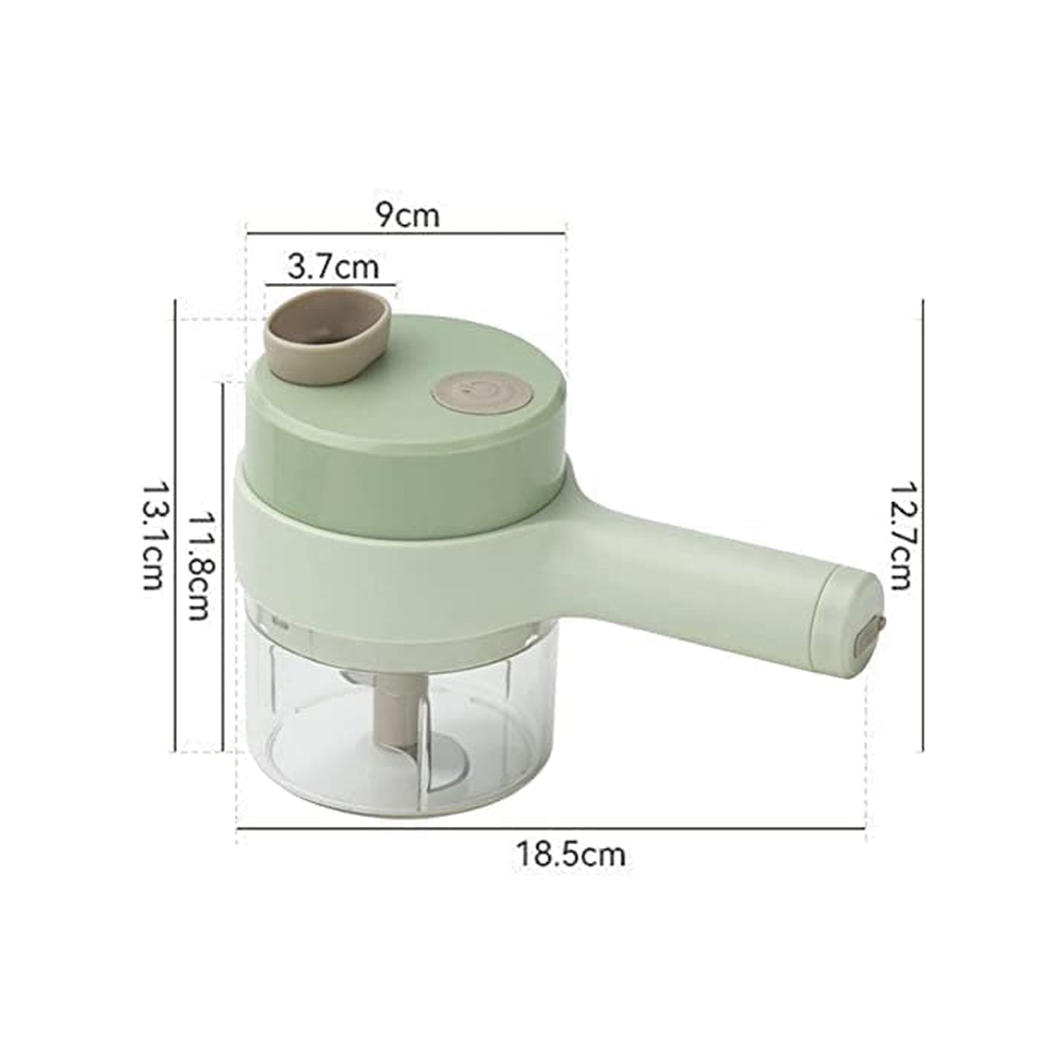 Electric Vegetable Chopper Multifunction (4 In 1 )