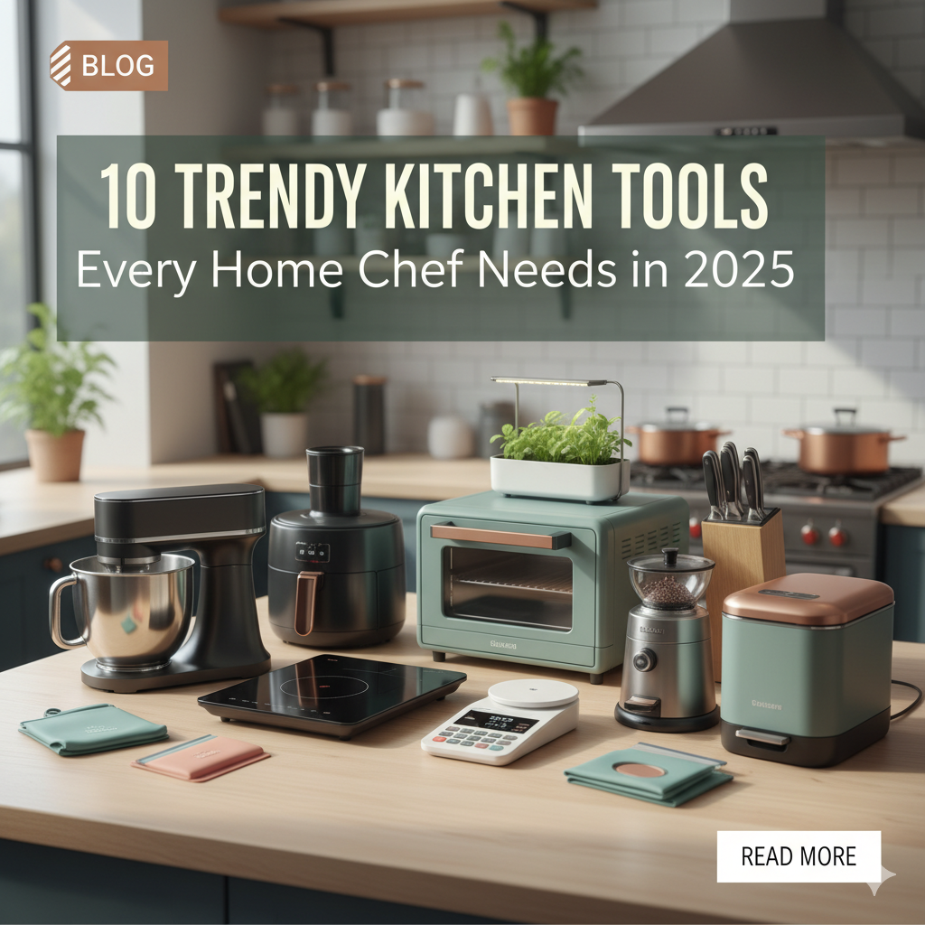 10 Trendy Kitchen Tools Every Home Chef Needs in 2025