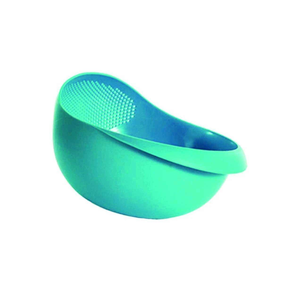 108 Kitchen Plastic Big Rice Bowl Strainer Perfect Size For Storing And Straining by Wukusy