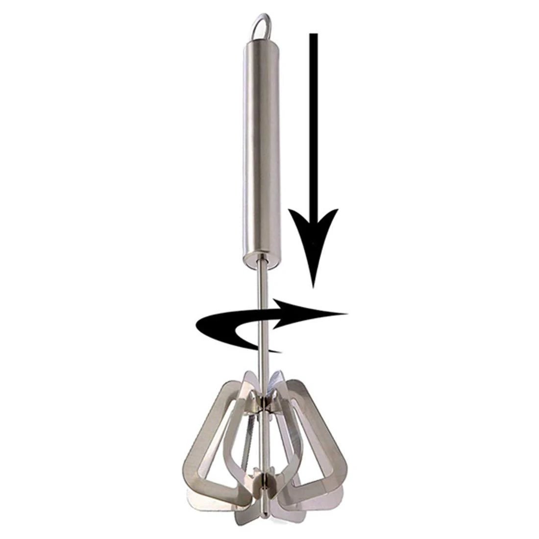 2335 Stainless Steel Manual Mixi Hand Blender by Wukusy