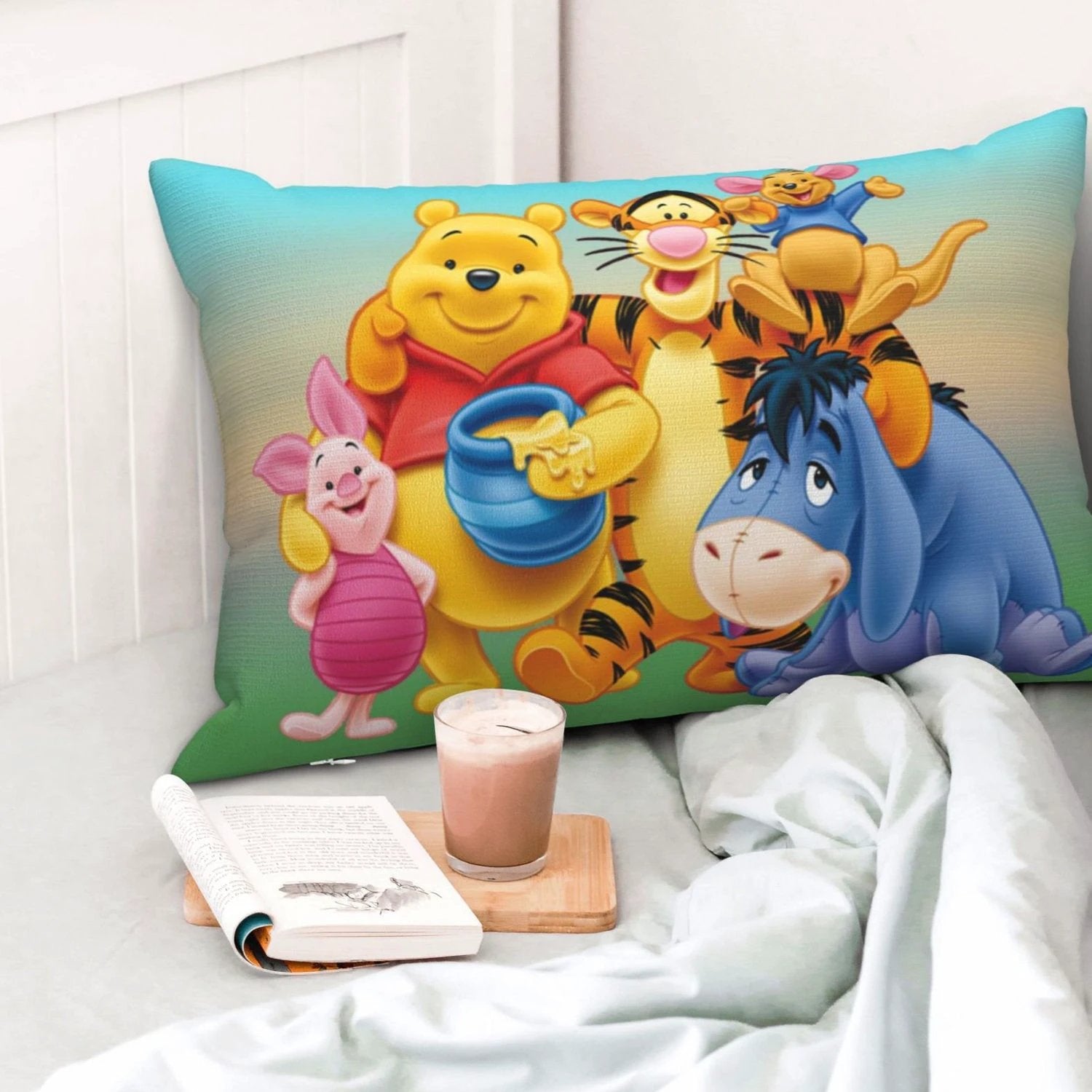 Soft Plush Cartoon Character Kids Pillow (40 X 25 Cm  1 Pc) - 69kart