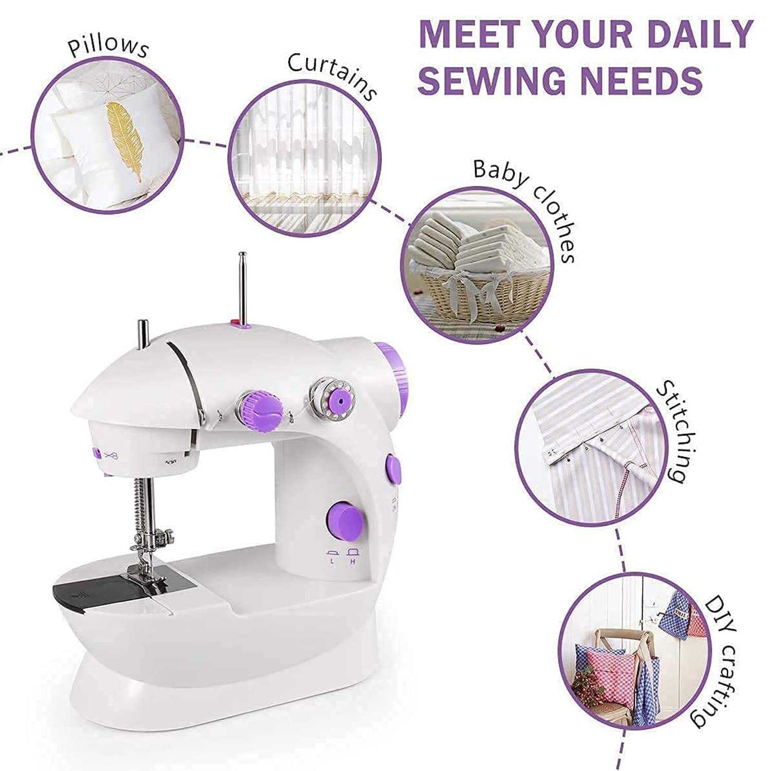 Mini Electric Sewing Machine