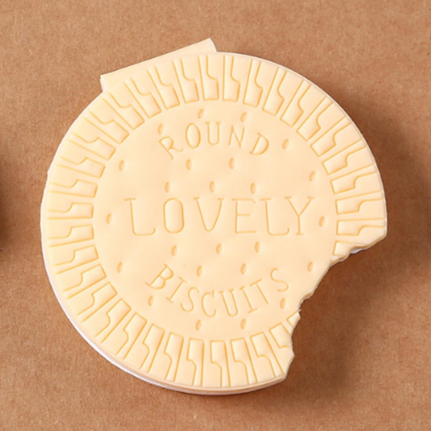 4145 Round Biscuits Diary Notebooks Original Biscuits Smell Writing Practice Book Early Learning Copybook Premium Biscuits Book ( 1pc Book ) by Wukusy