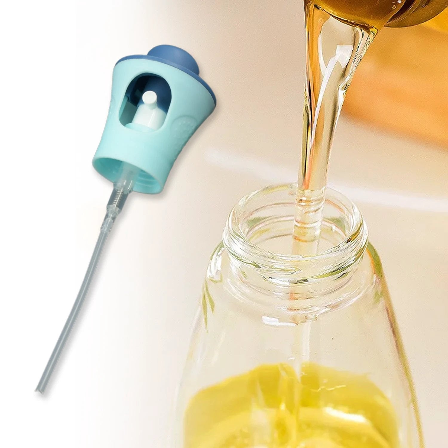 5340 Oil Dispenser Bottle Oil And Vinegar Cruet Oil Sprayer Dispenser Olive Oil Dispenser 170 Ml Mist Oil Spray Bottle For Cooking With Plastic - 69KART