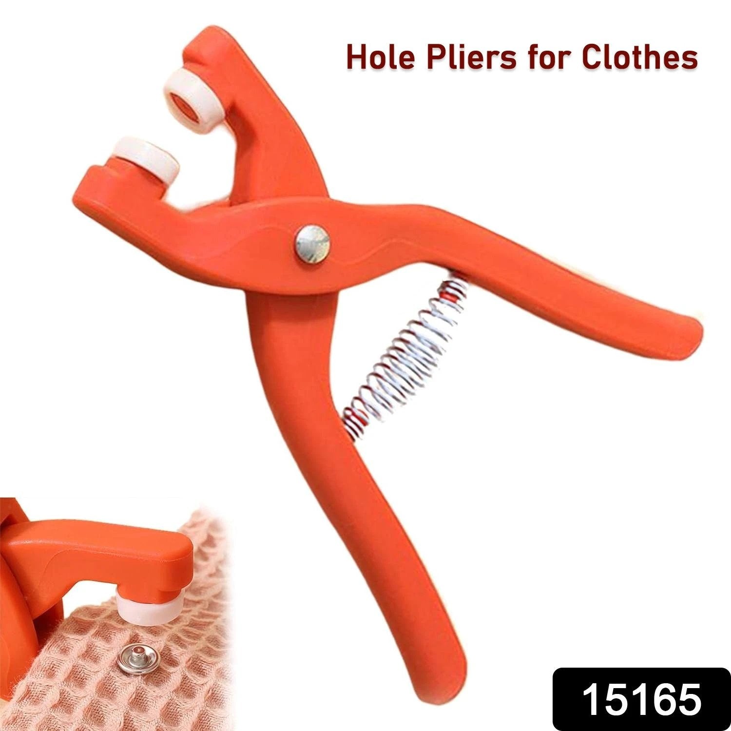 Hole Pliers Eyelets For Clothes Buckle Installation Tool For Clothing Sewing (1 Pc) by Wukusy