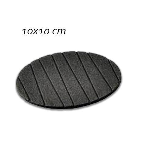 Useful Round Shape Plain Silicone Cup Mat Coaster Drinking Tea Coffee Mug Wine Mat For Home6 Pcs