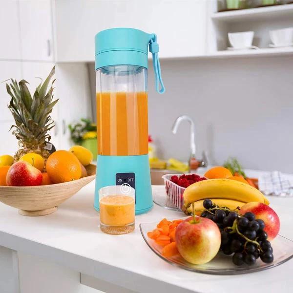 133 Portable Usb Electric Juicer - 6 Blades (Protein Shaker) by Wukusy