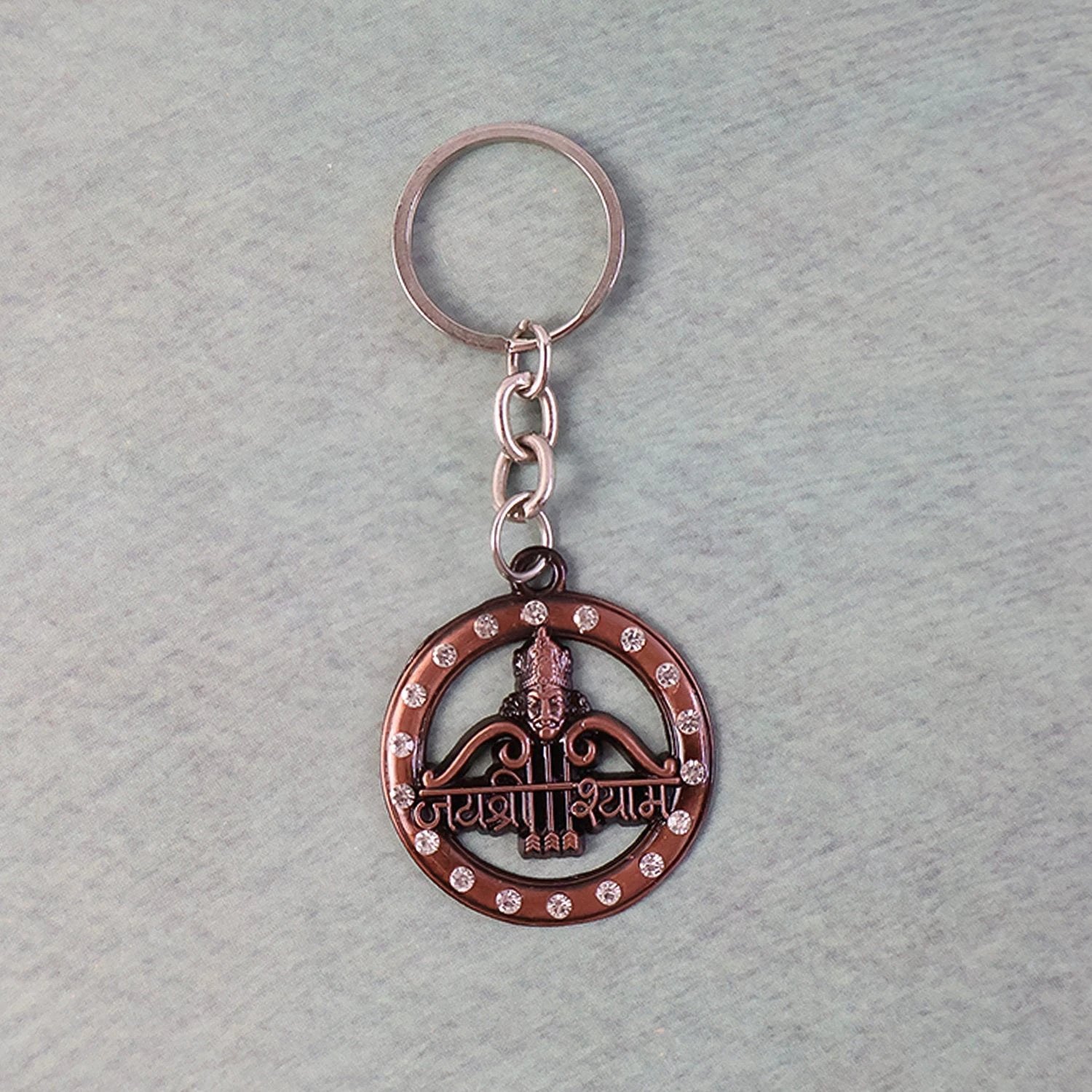 Jai Shree Shyam Metal Keychain by Wukusy