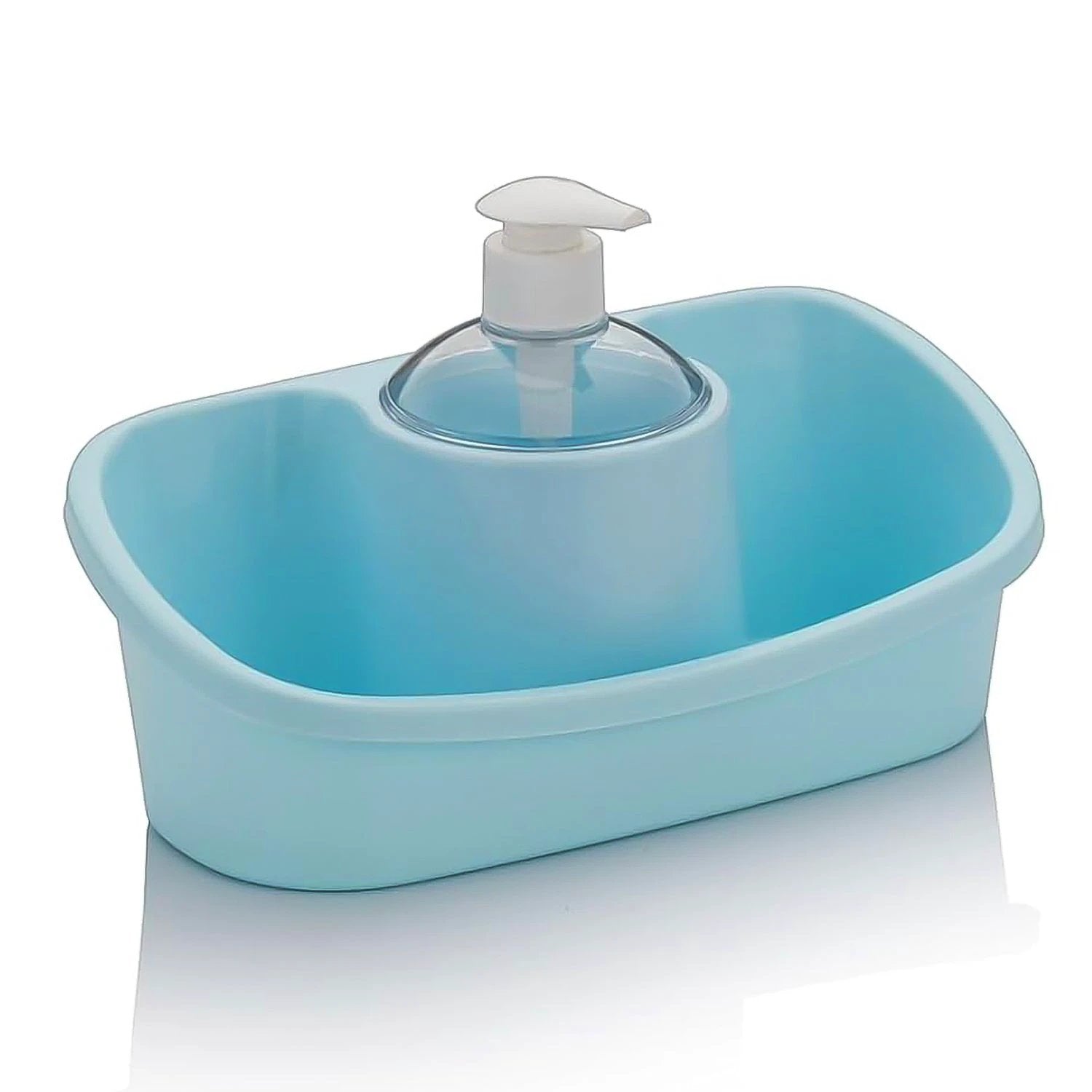 3 In 1 Hand Wash Liquid Soap Dispenser With Sponge Holder (1 Set) - 69kart