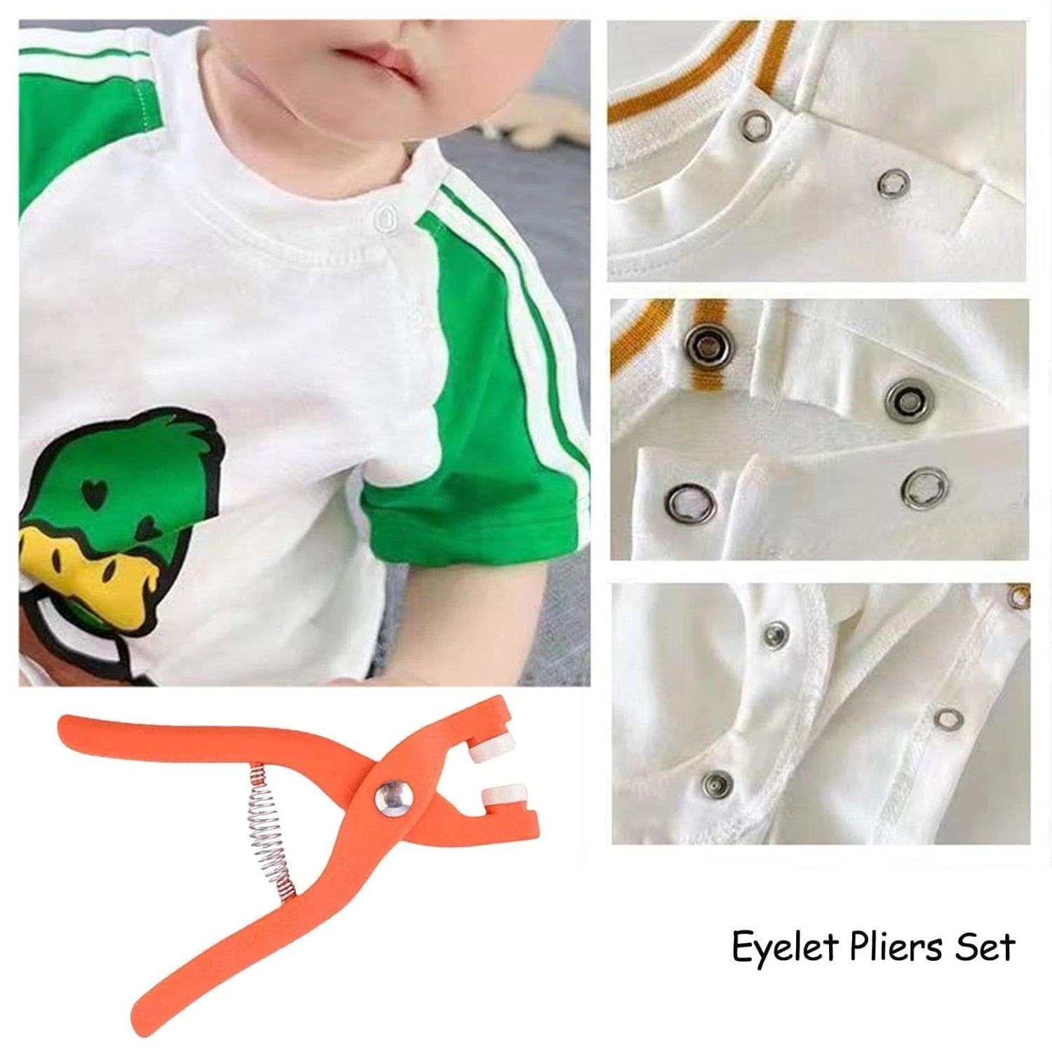 Hole Pliers Eyelets For Clothes Buckle Installation Tool For Clothing Sewing (1 Pc) by Wukusy