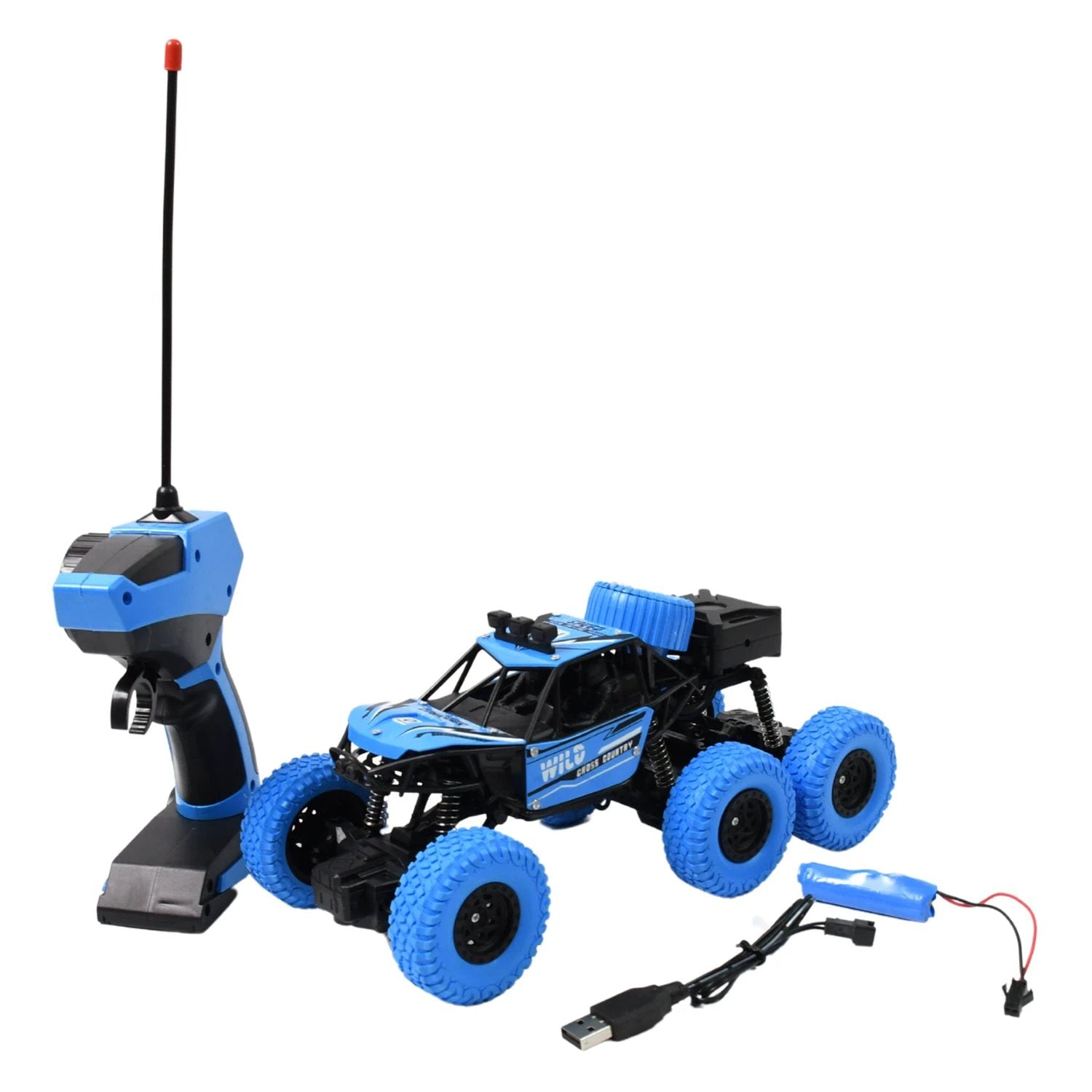 Rock Climber Car 8 Wheels Climbing Car (1 Pc  Remote Battery Not Included) - 69KART