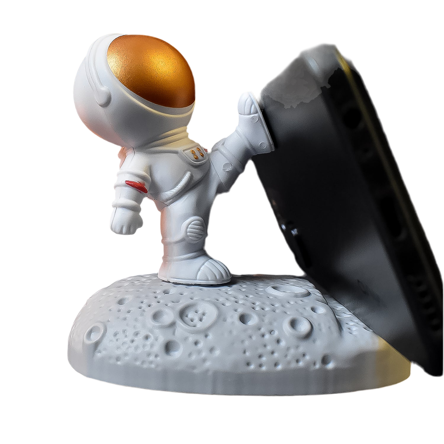 Mobile Holder Astronaut Phone Stand Planet Creative Fun 3d Design (1 Pc)