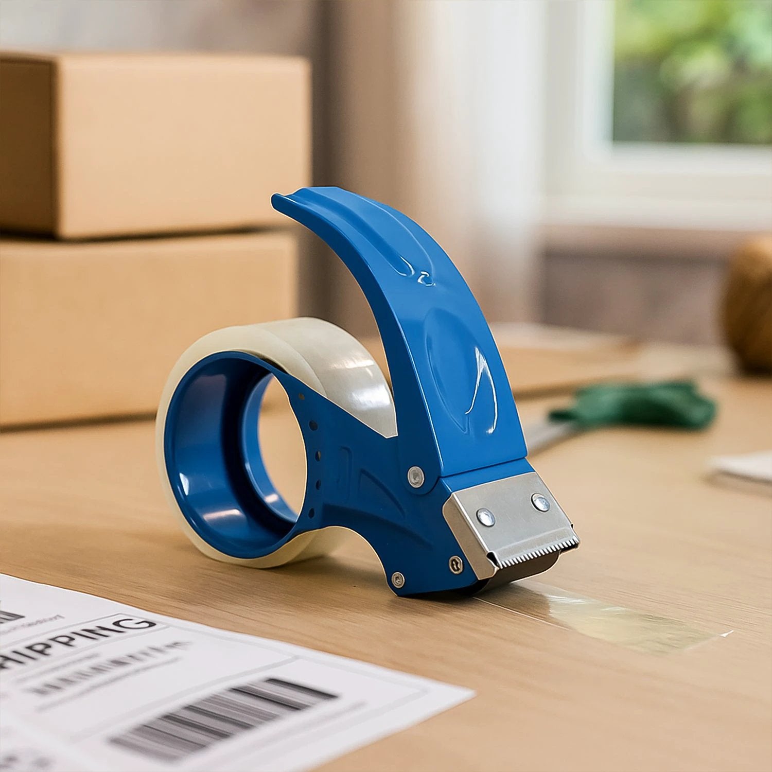 Heavy-duty Tape Dispenser  Cutter - (1 Pc) - 69kart