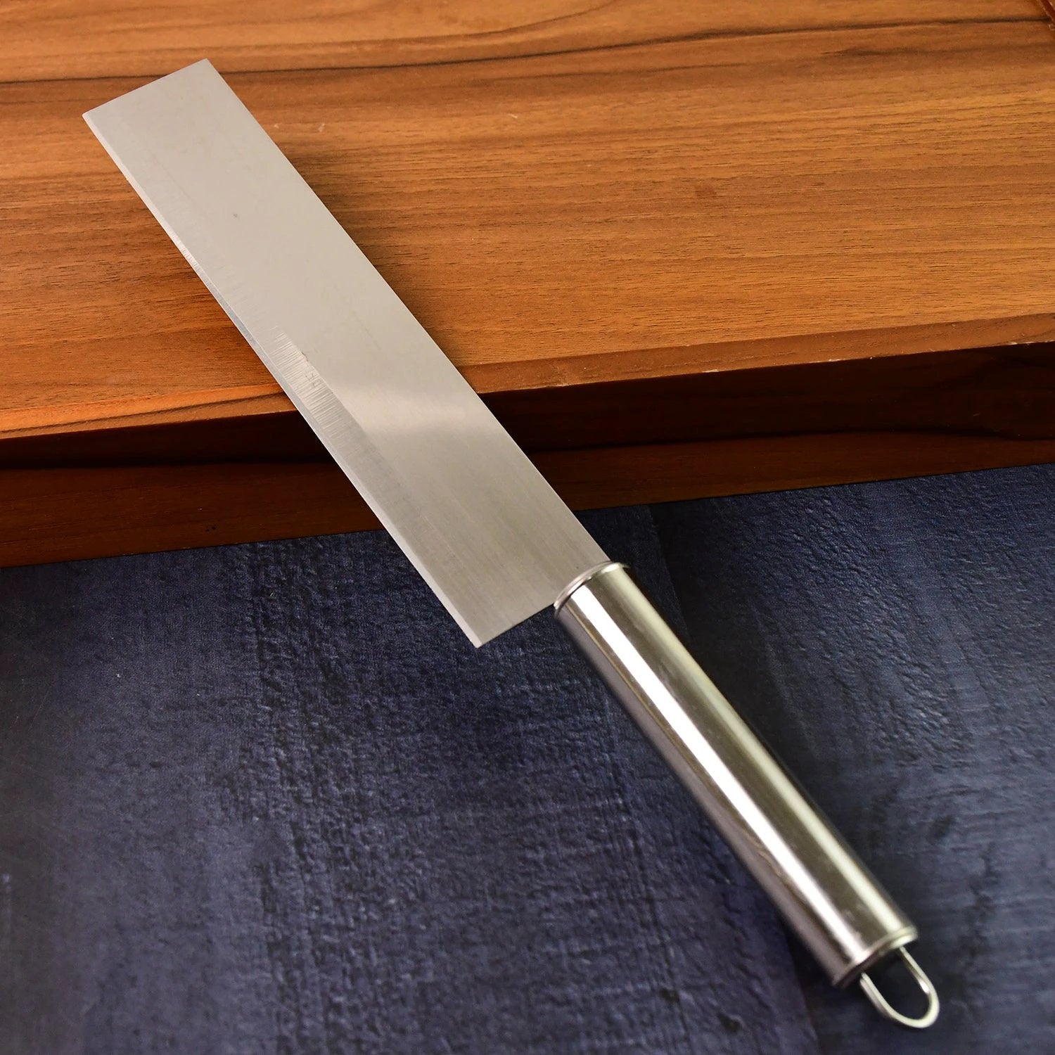 Professional-grade Stainless Steel Vegetable Cleaver Knife 1 Pc by Wukusy
