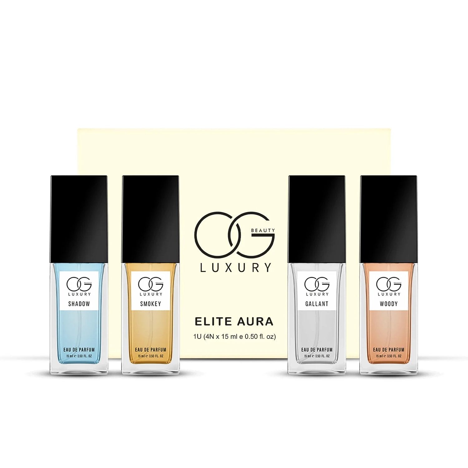 Og Luxury Perfume Gift Set Eau De Parfum Collection (15 Ml  4 Pc) - 69KART