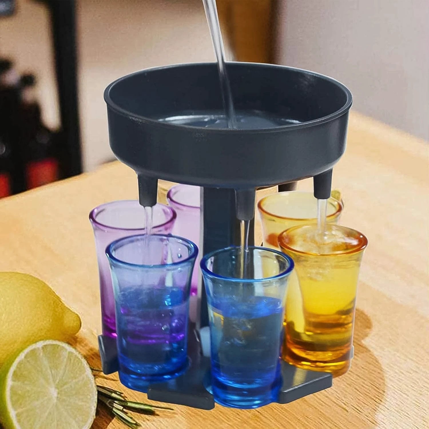 6-port Drink Dispenser Stand (1 Pc) - 69kart