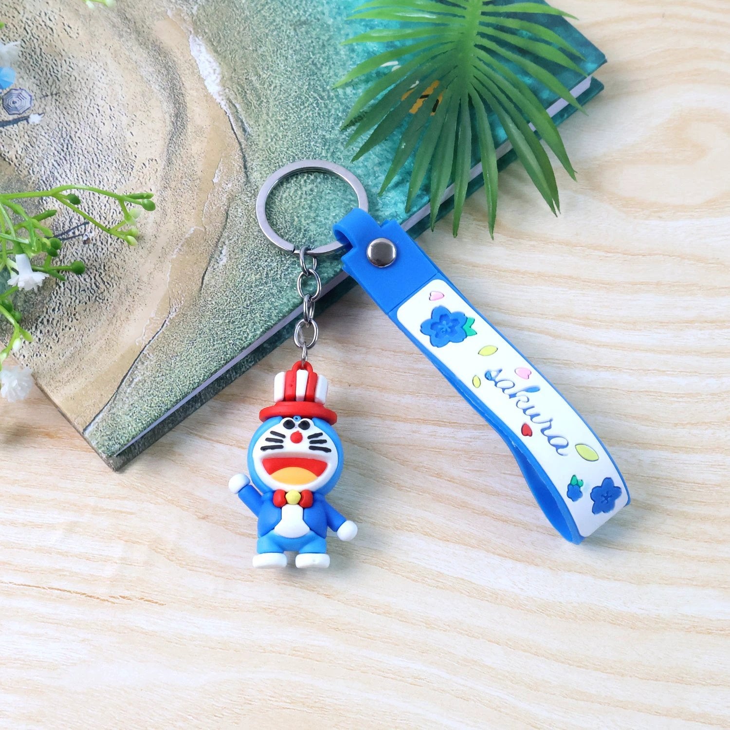 Cute Silicone 3d Key Chain With Metal Hook  Strap (Pack Of 1) - 69KART