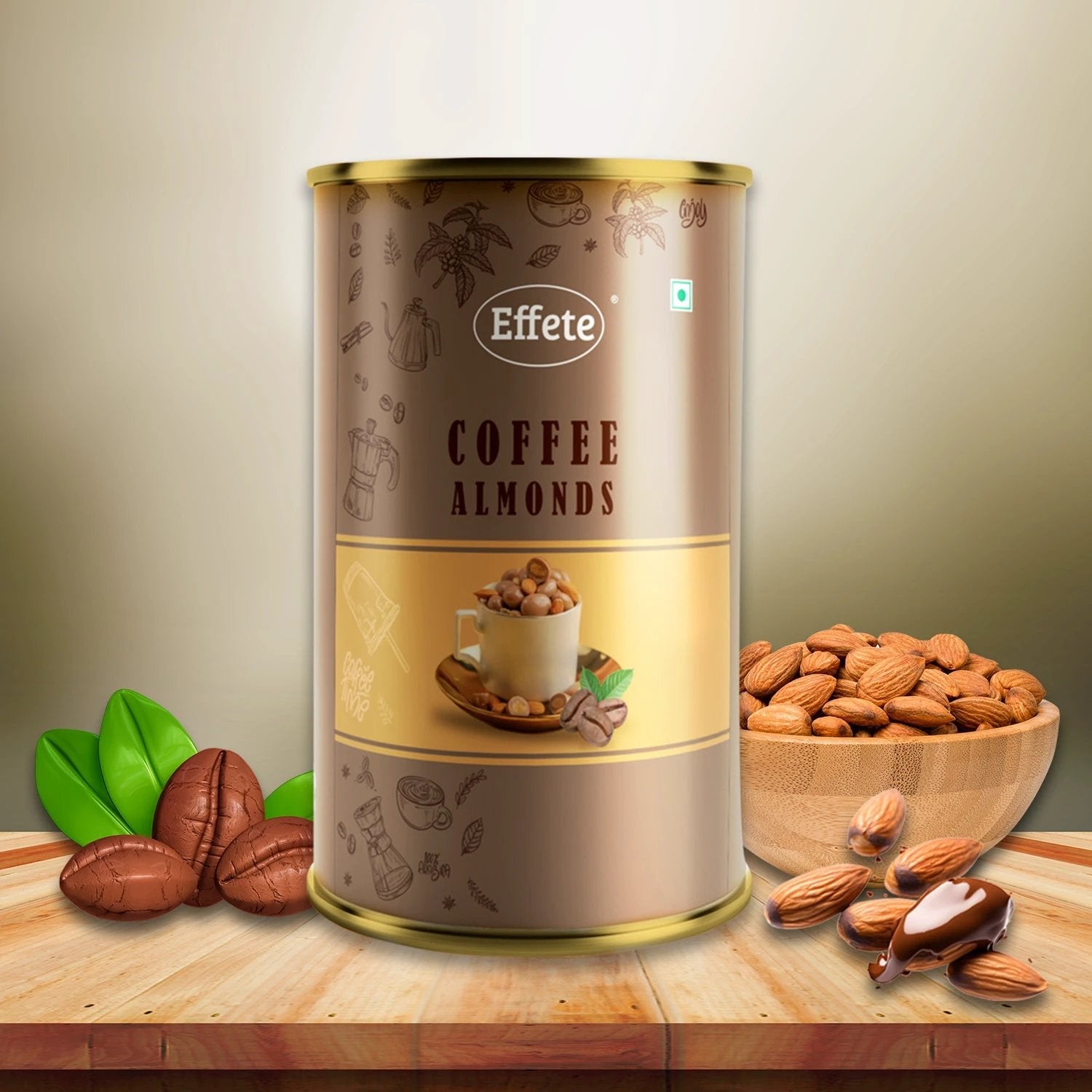 Effete Coffee Almonds Chocolate - 69KART