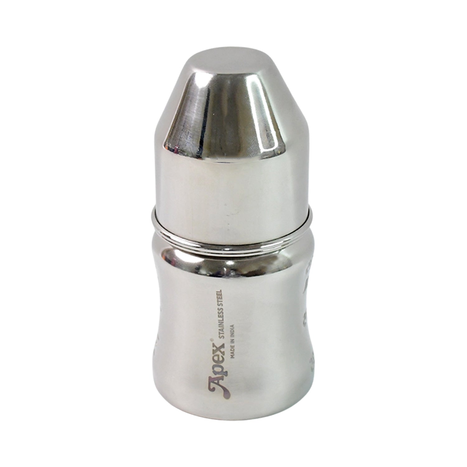 Apex Premium Stainless Steel Baby Feeding Bottle 125ml