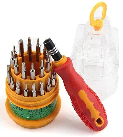 461 Magnetic 31 In 1 Repairing Screwdriver Tool Set Kit - 69KART