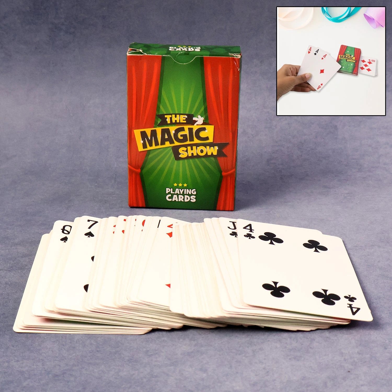 Premium Magic Show Playing Cards Set - 69kart