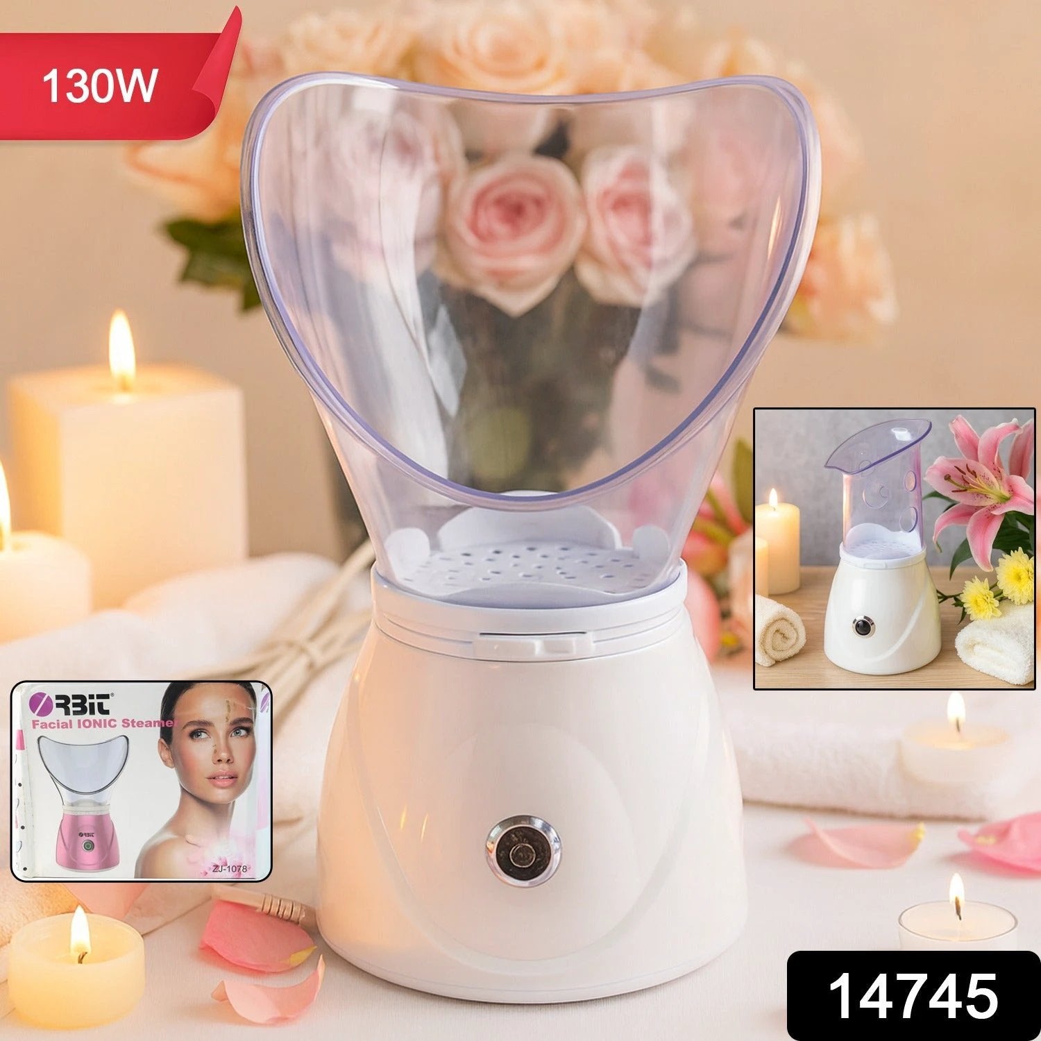 Orbit Professional Facial Steamer 130w (1 Pc) by Wukusy