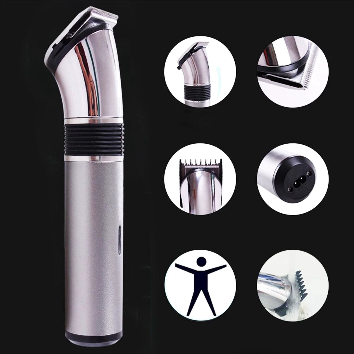 Orbit Rechargeable Hair Trimmer For Men (1 Pc) by Wukusy