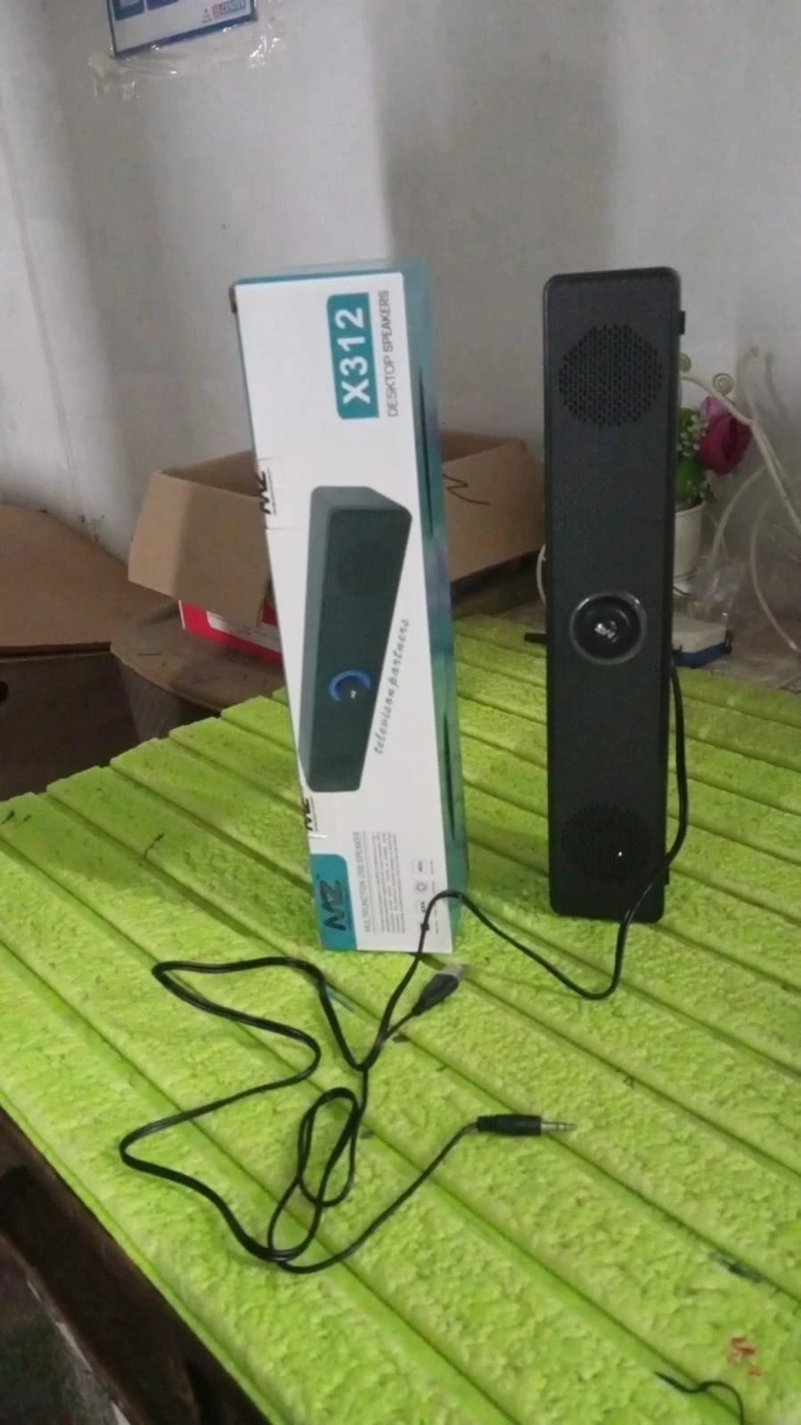 Desktop Computer Speaker Wired Plug And Play Usb Powered Speaker (1 Pc) - 69KART