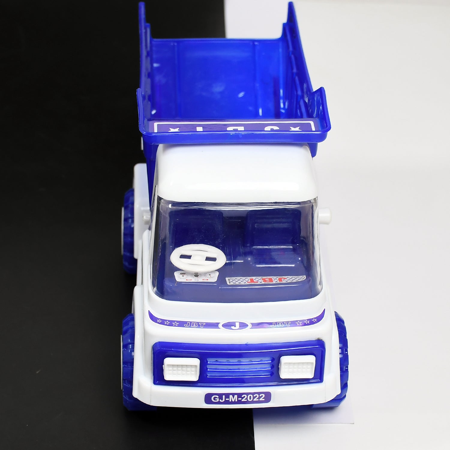 4485 Big Size Friction Powered Dumper Toy Truck For Kids.  With Opening Container Feature.  Strong  Durable Plastic Material.  Indoor  Outdoor Play.  Miniature Scaled Models Truck