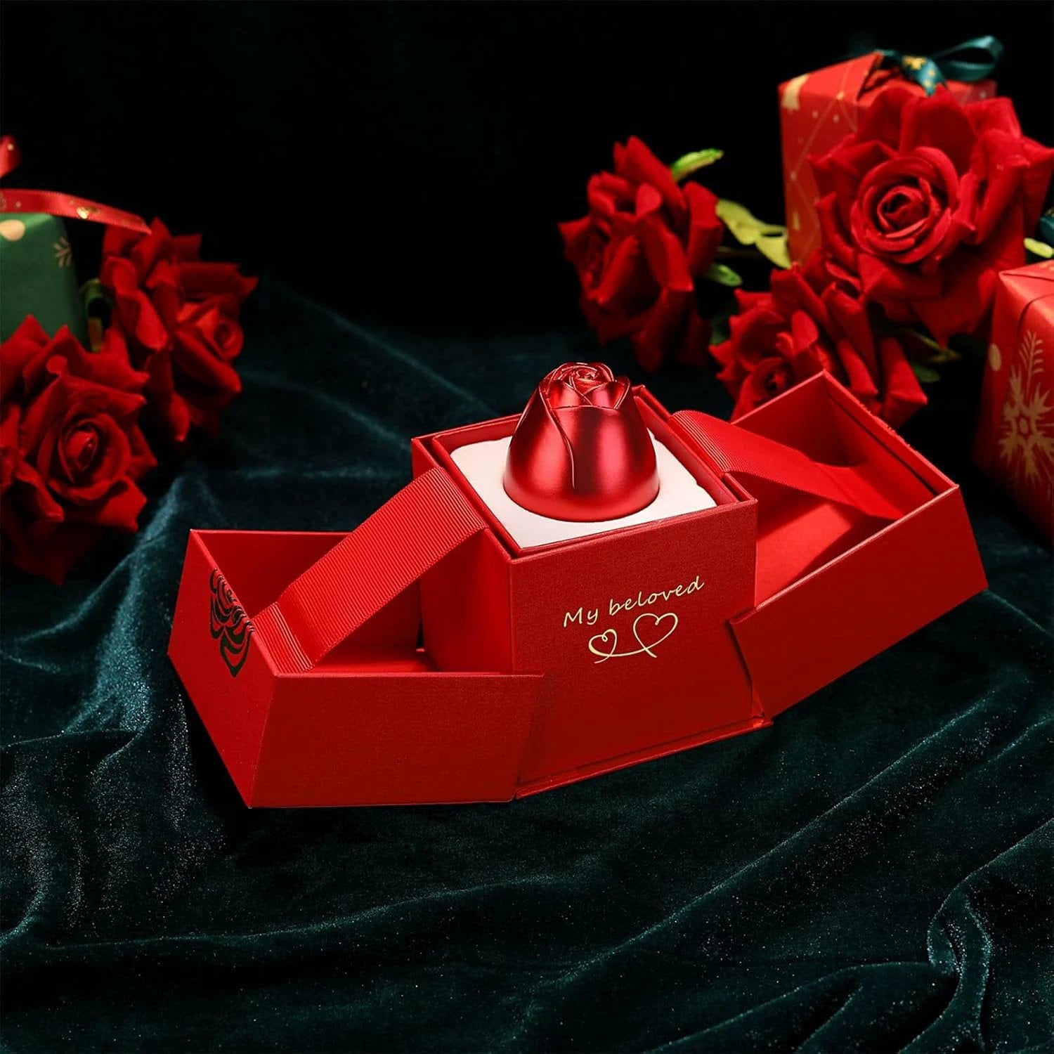 Eternal Rose Jewelry Gift Box by Wukusy