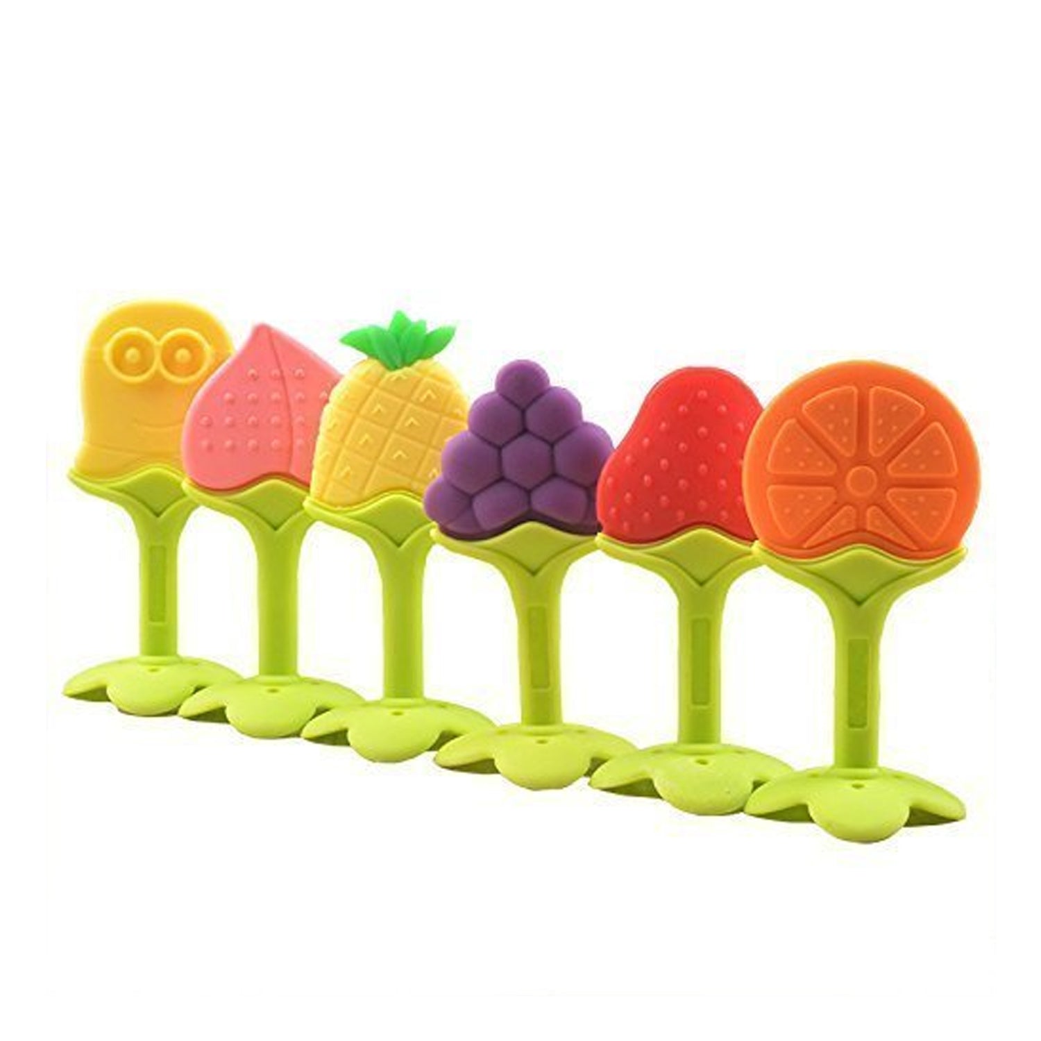 Silicone Fruit Shape Teether Toy Food Grade