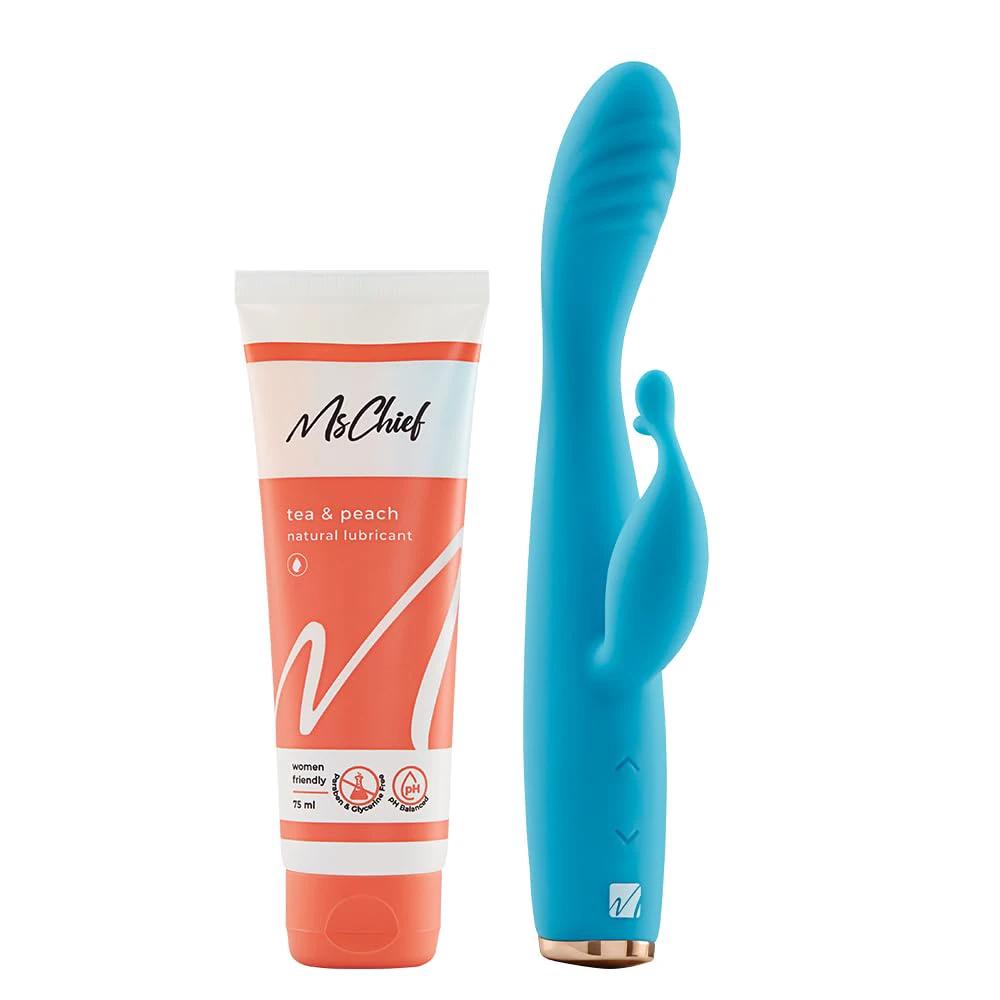 MsChief Lube & Crescendo Combo - Tea & Peach 75ml by 69KART