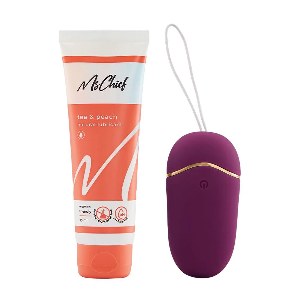MsChief Lube & Electro Combo - Tea & Peach 75ml by 69KART