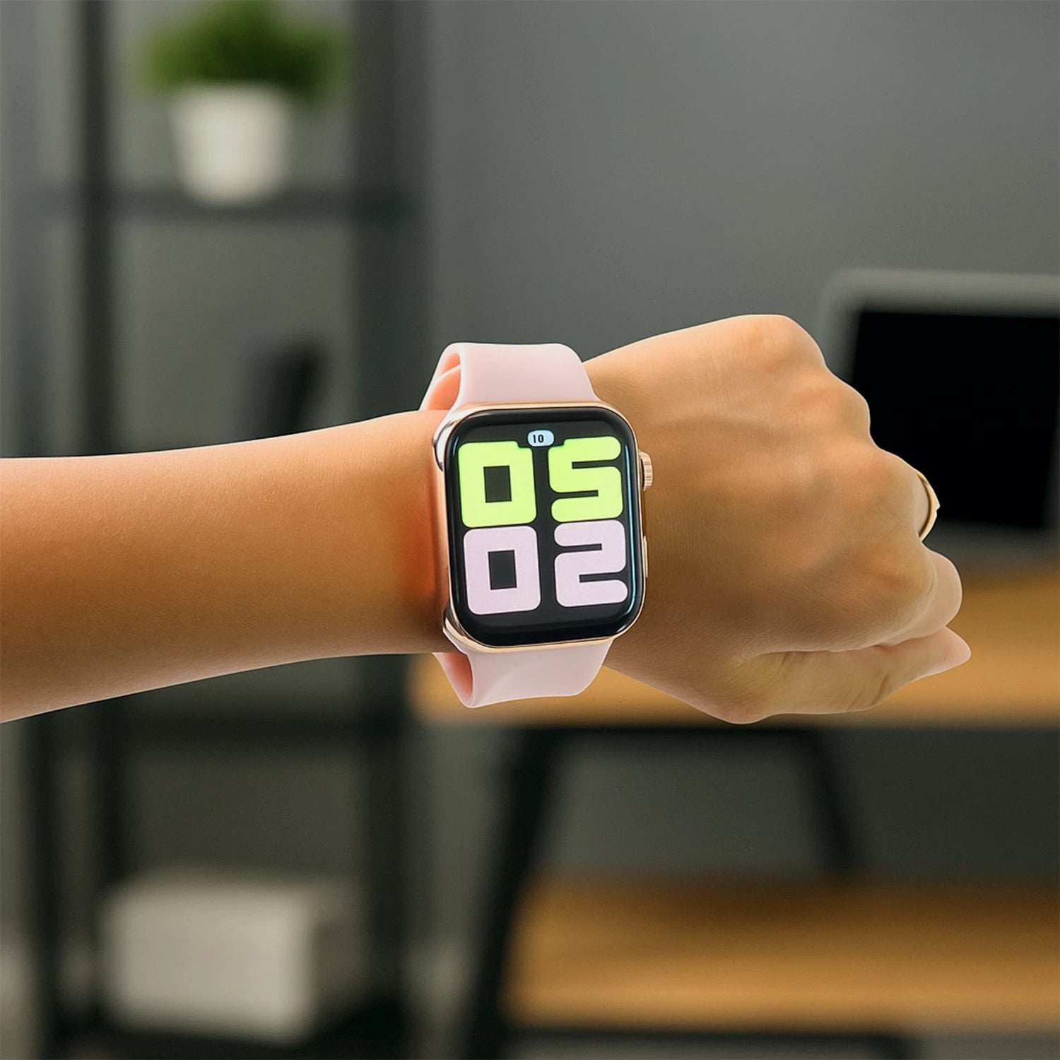 Tx10 Pro Max Large Display Wireless Charging Smartwatch (1 Pc) - 69KART