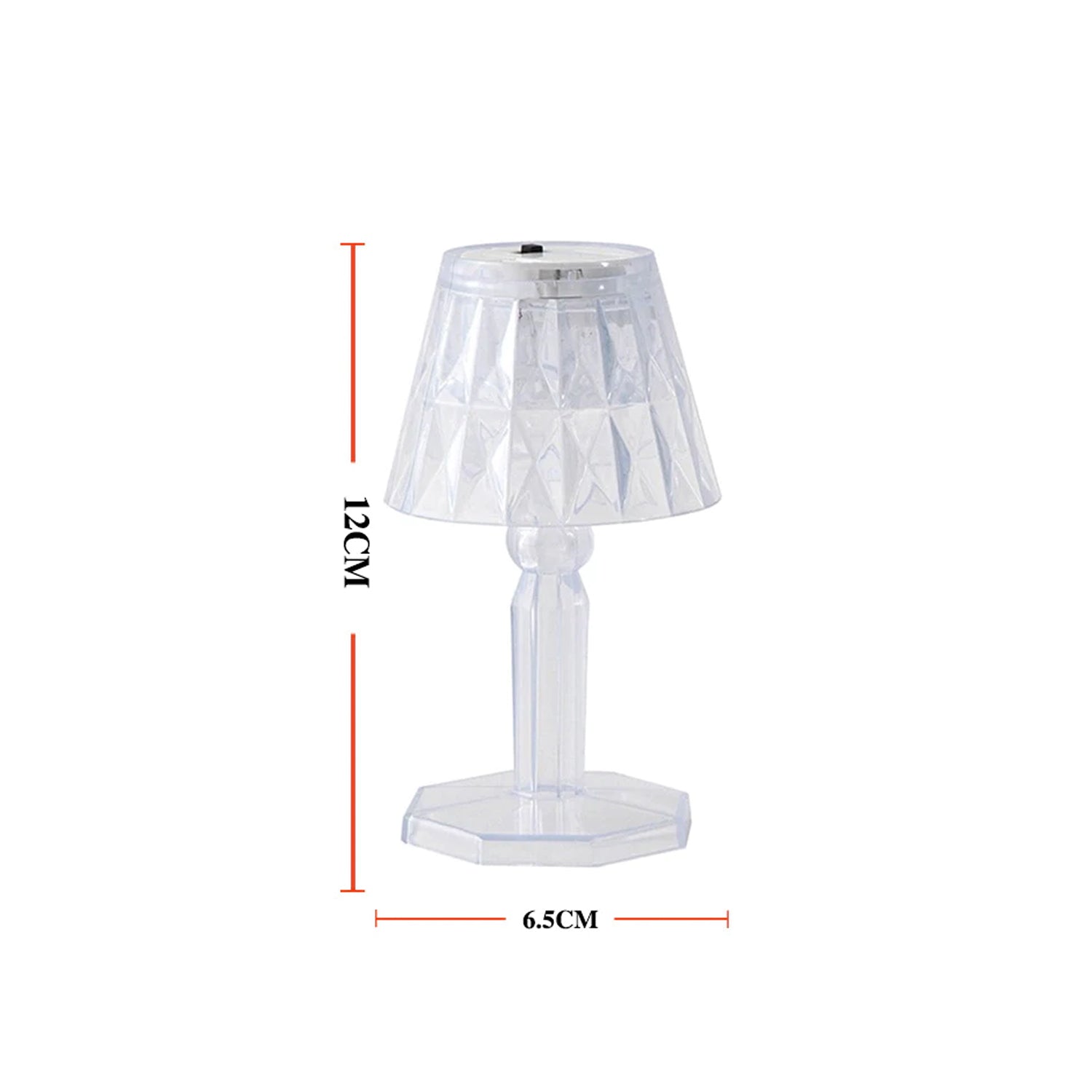Mini Crystal Table Lamp                              with Reflection Light                                                              2in1