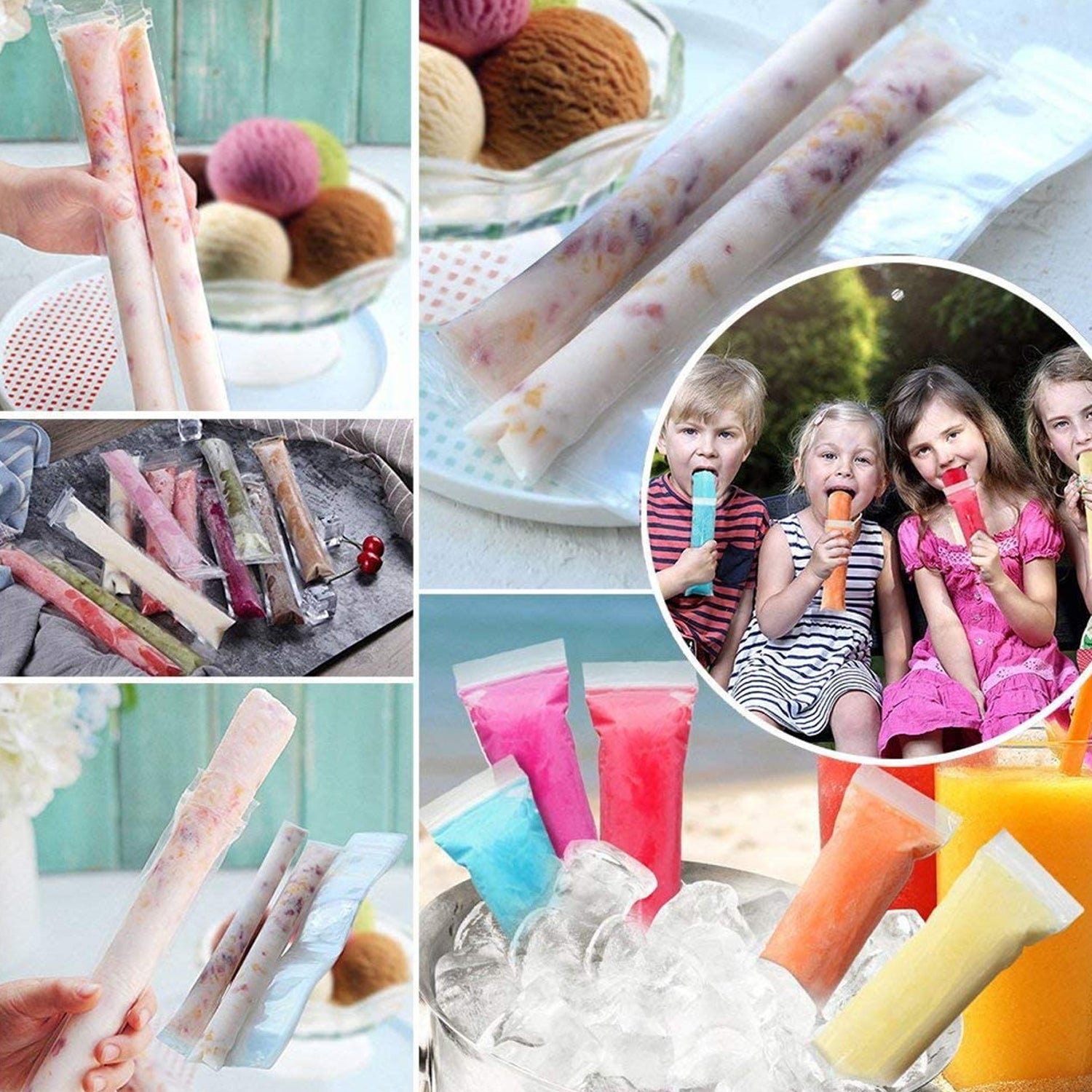 Homemade Popsicle Maker Manual Ice Cream Machine