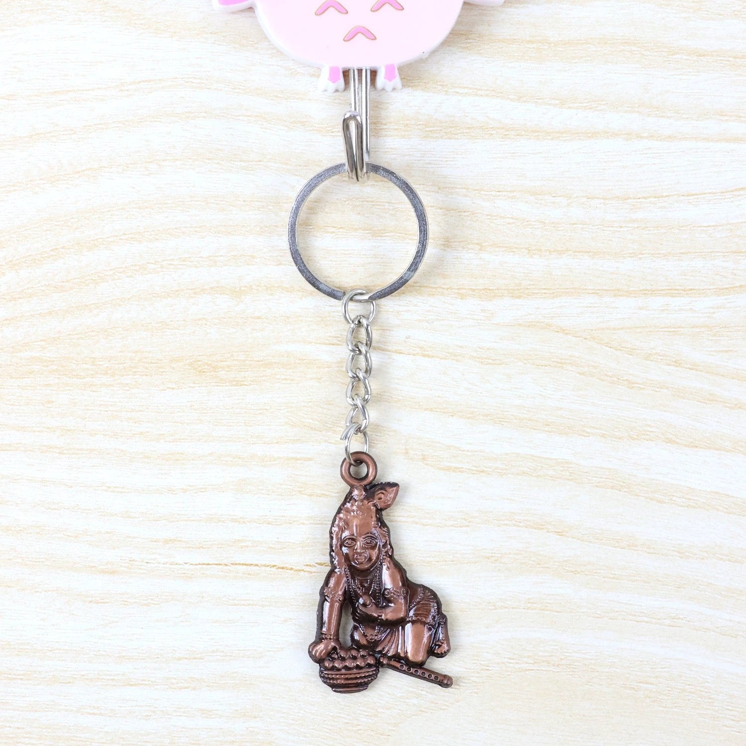 Bal Krishna Crawling Design Keychain by Wukusy