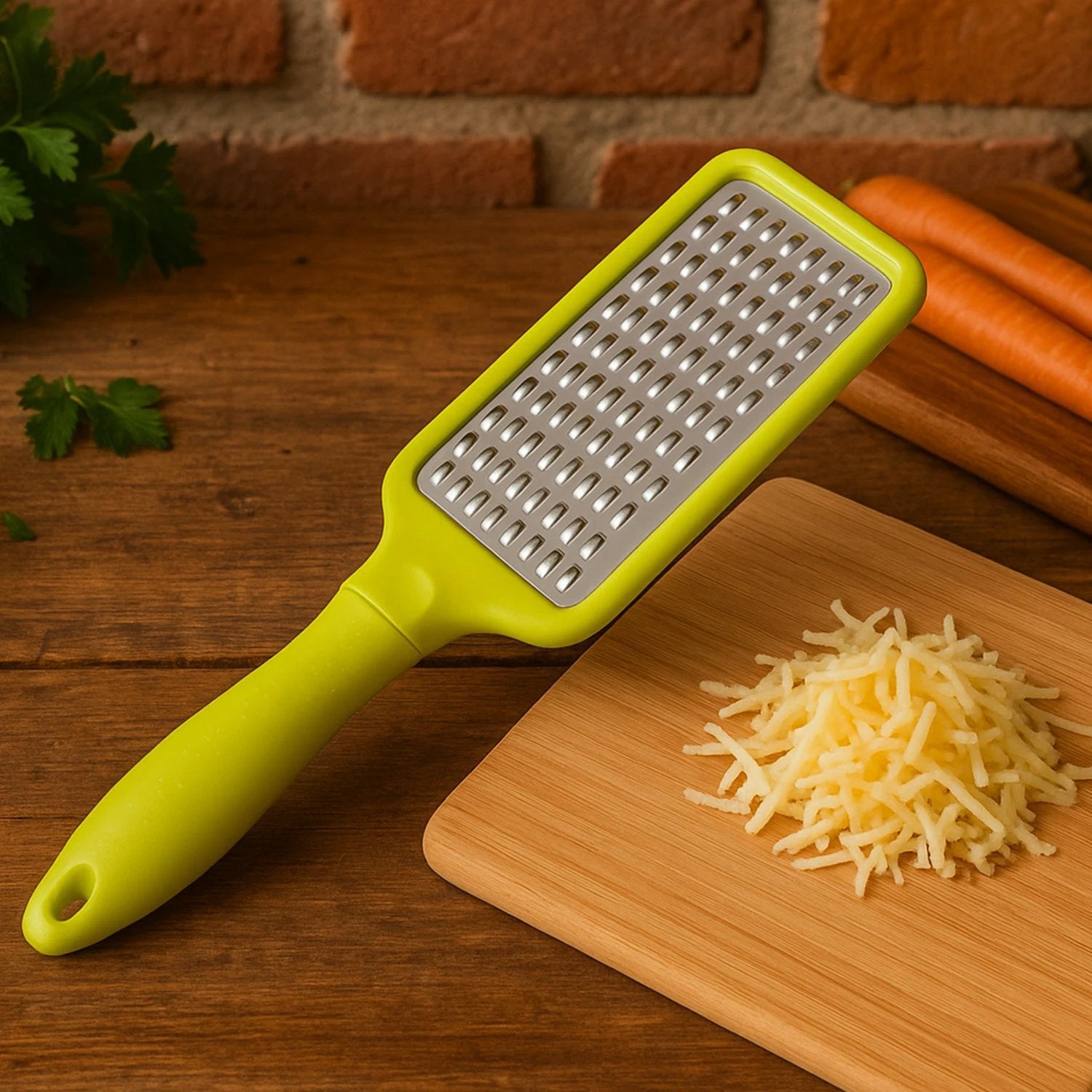 Stainless Steel Vegetables  Fruits Shredder For Kitchen Cheese Grater (1 Pc) - 69KART