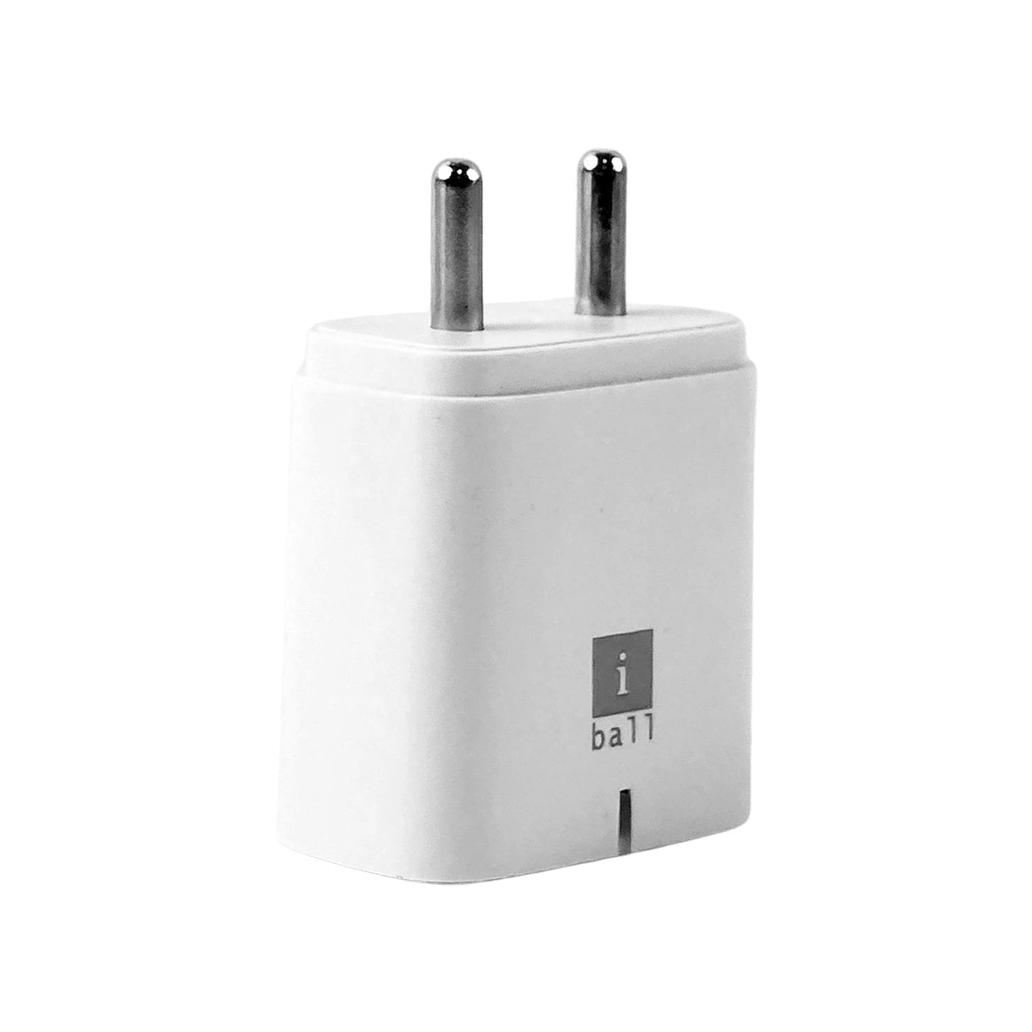 Iball Dual Usb Wall Charger 5v3.1a High-speed Dual Port Fast Charging Adapte (1 Pc) by Wukusy