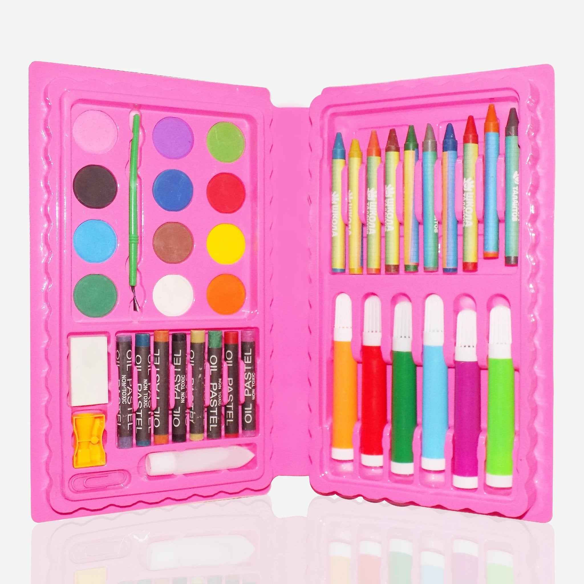 1092 Art And Craft Color Kit (Crayons Water Color Sketch Pens) - 42 Pcs - 69KART