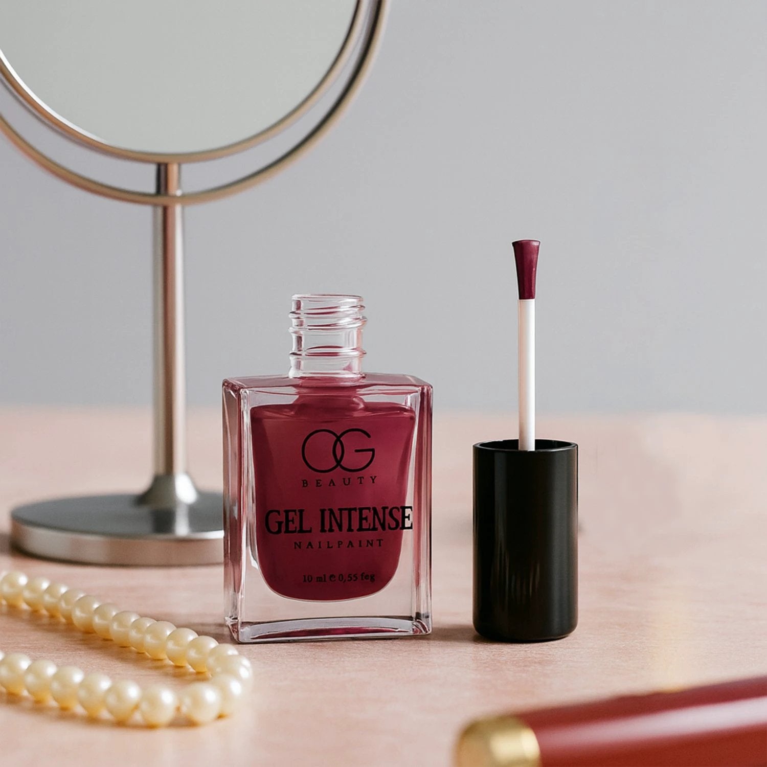 Og Beauty Burgundy Plum Gel Intense Nail Polish (1 Pc  10 Ml) - 69KART