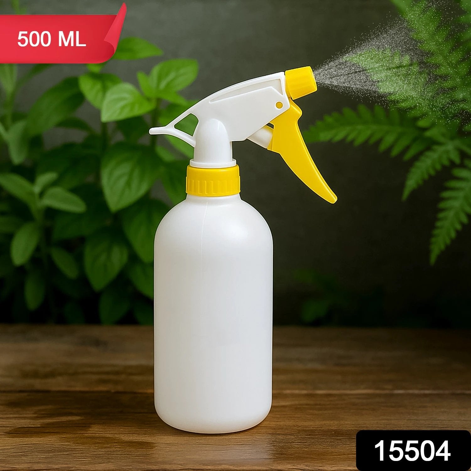 Floral Printed Plastic Spray Bottle (500 Ml) - 69KART