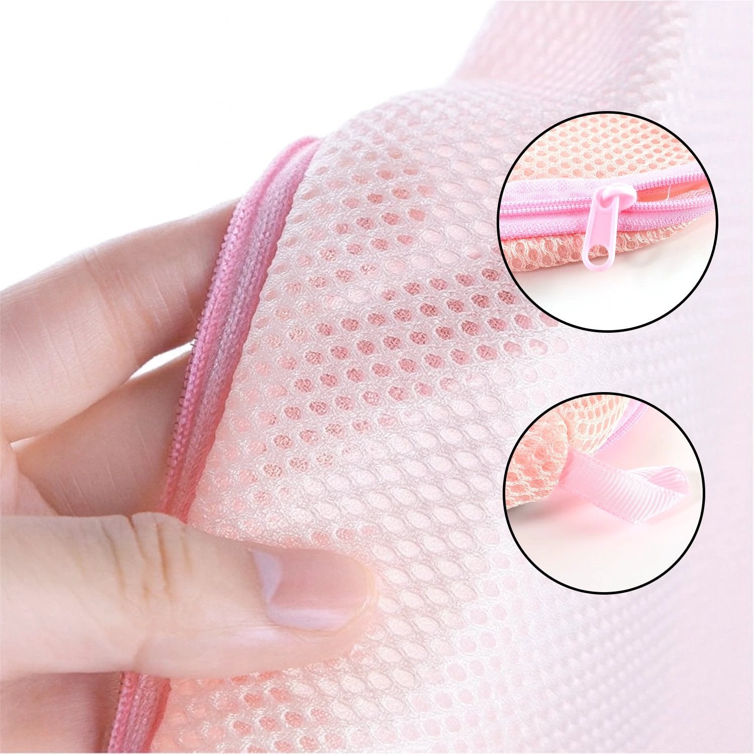 Lingerie Wash Bag  Dome-shaped Protective Mesh Laundry Pouch (1 Pc) - 69kart