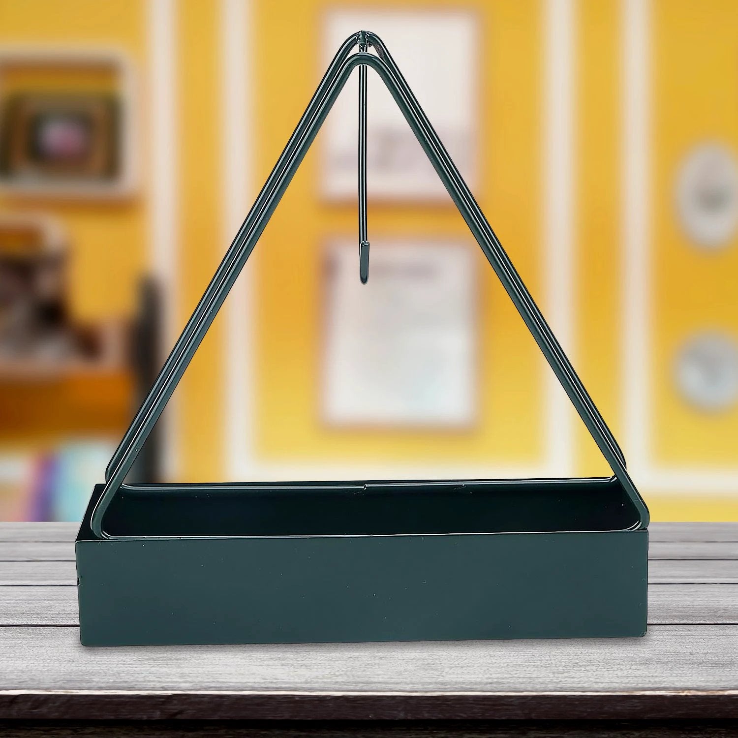 12880 Mosquito Coil Holder Frame Triangular Shape Iron Mosquito Incense Holder Mosquito Repellent Incense Holder Hanging Mosquito Repellent Outdoor Stylish Mosquito Repellent Incense Holder by Wukusy