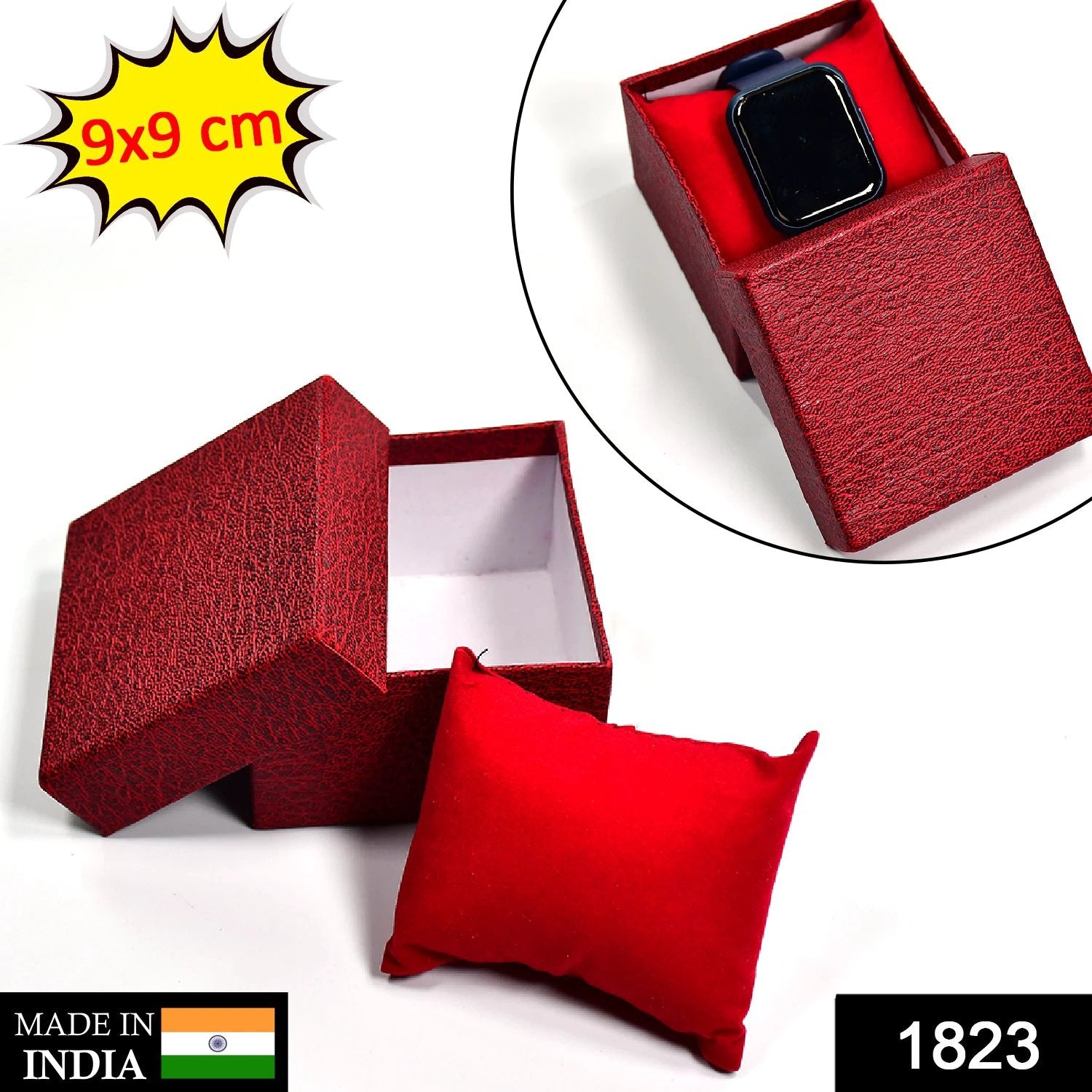 1823 Cardboard Gift Watch Box Watch Cases For Single Watch Display - 69kart