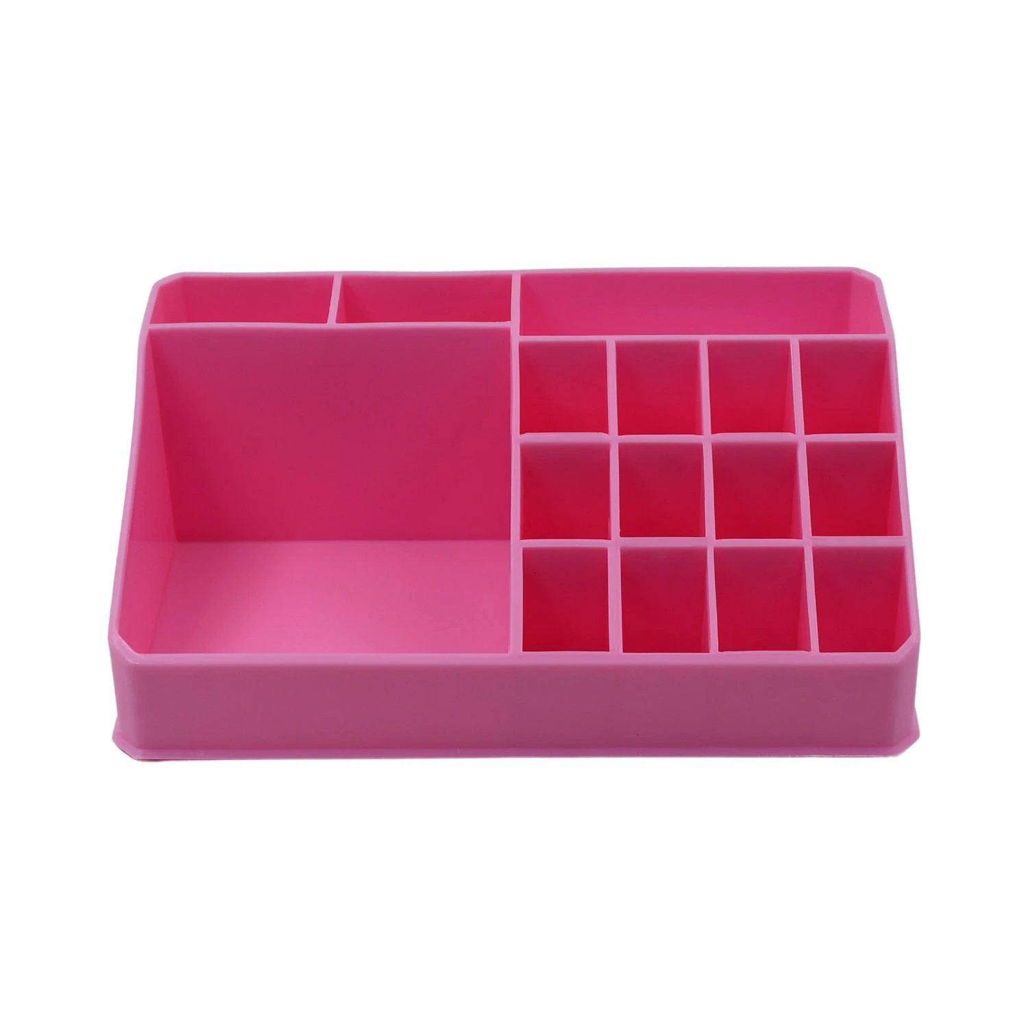 Makeup Organiser Cosmetic Makeup Lipstick Storage Box With Drawer Plastic Case Holder Skin Care Products (1 Pc) - 69KART