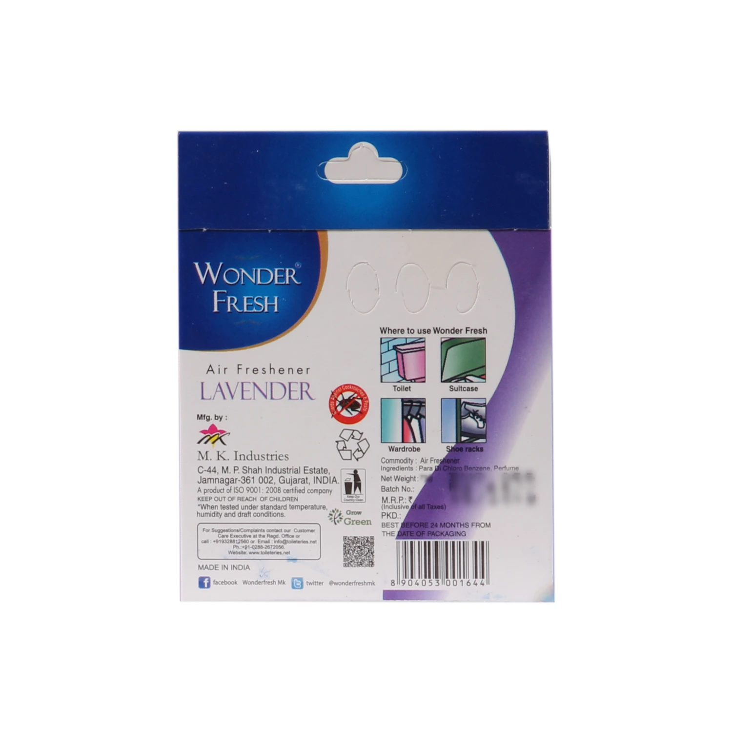 1327 Air Freshener Blocks (50g) by Wukusy