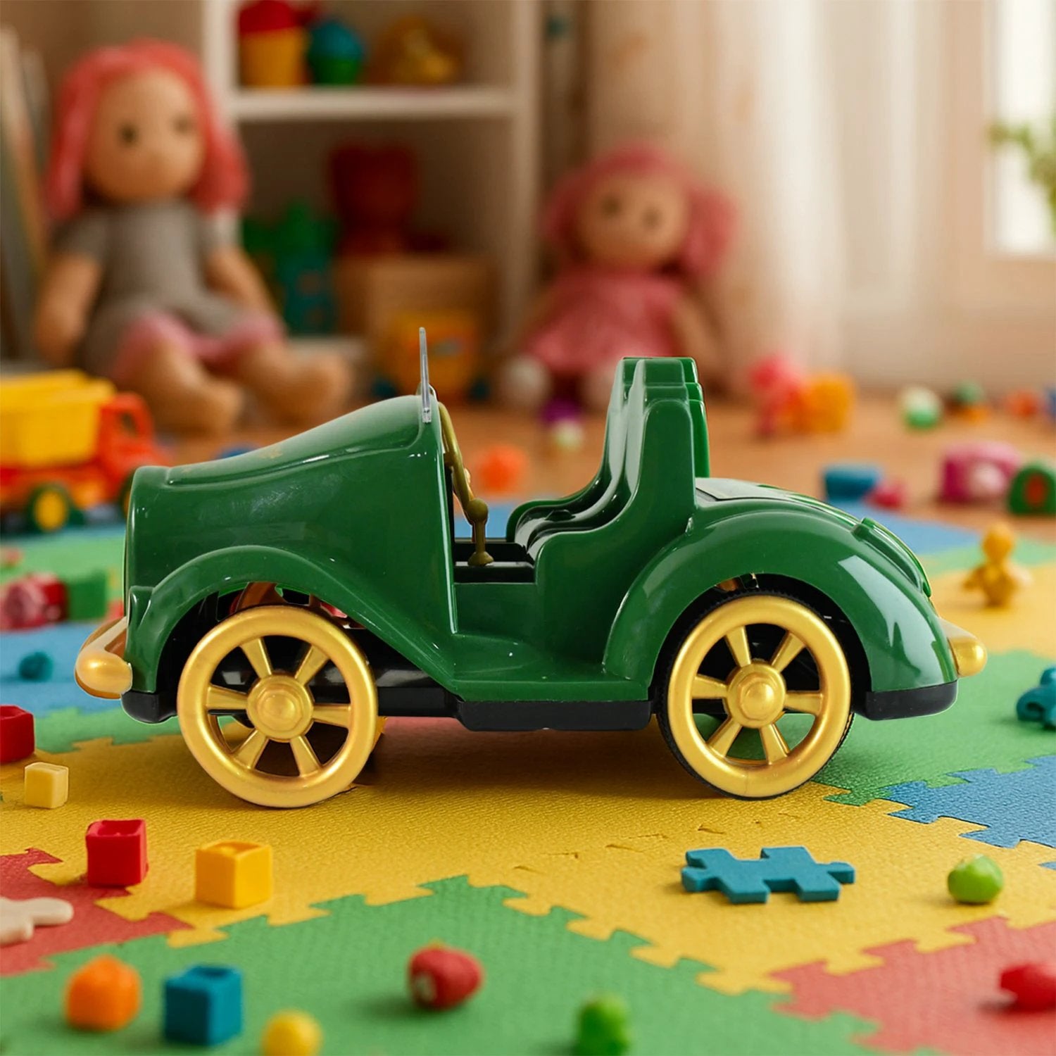 Funwoods Friction-powered Vintage Car Toy - (1 Pc) - 69kart