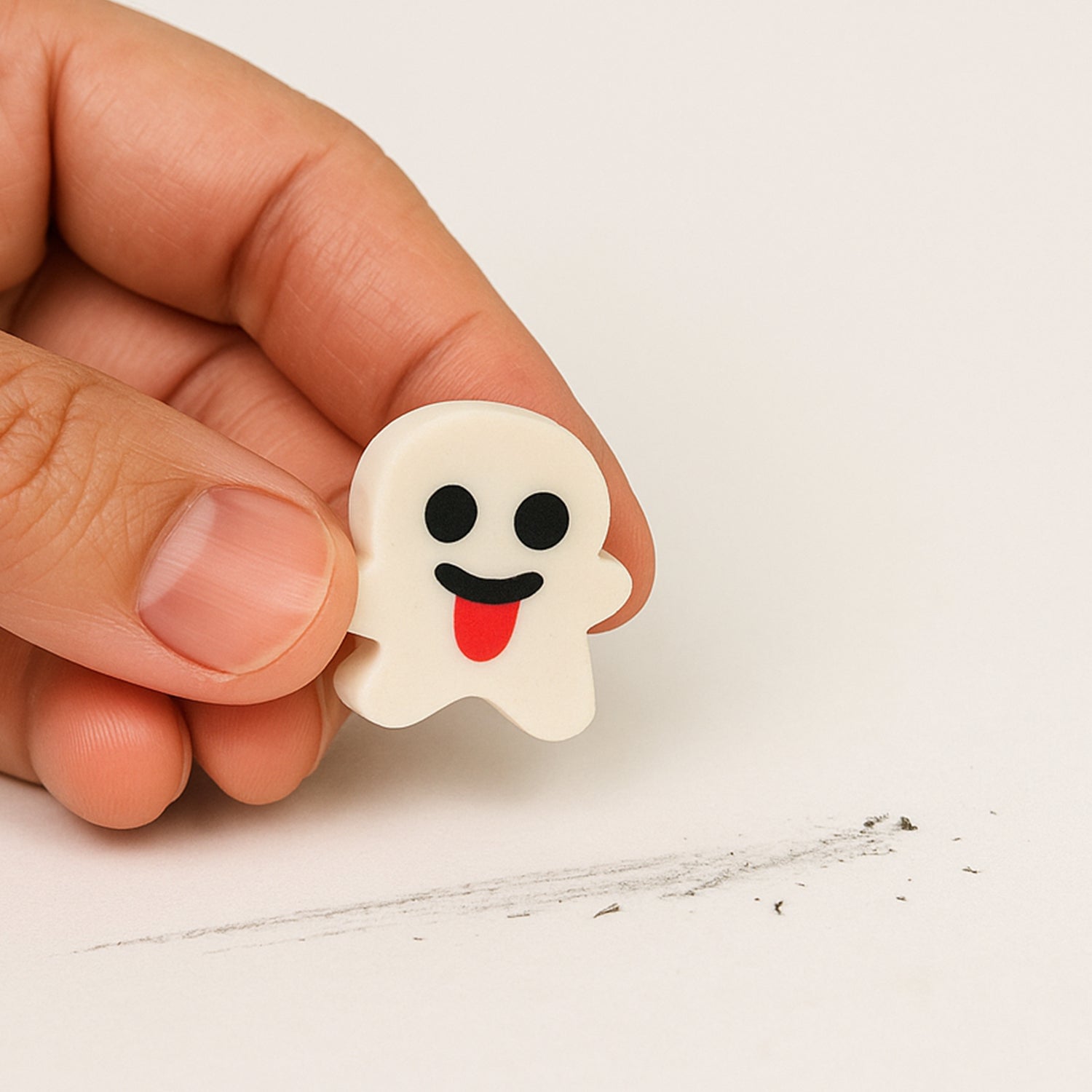 Cartoon Shape Eraser Rubber (50 Pc  Mix Colour  Design)