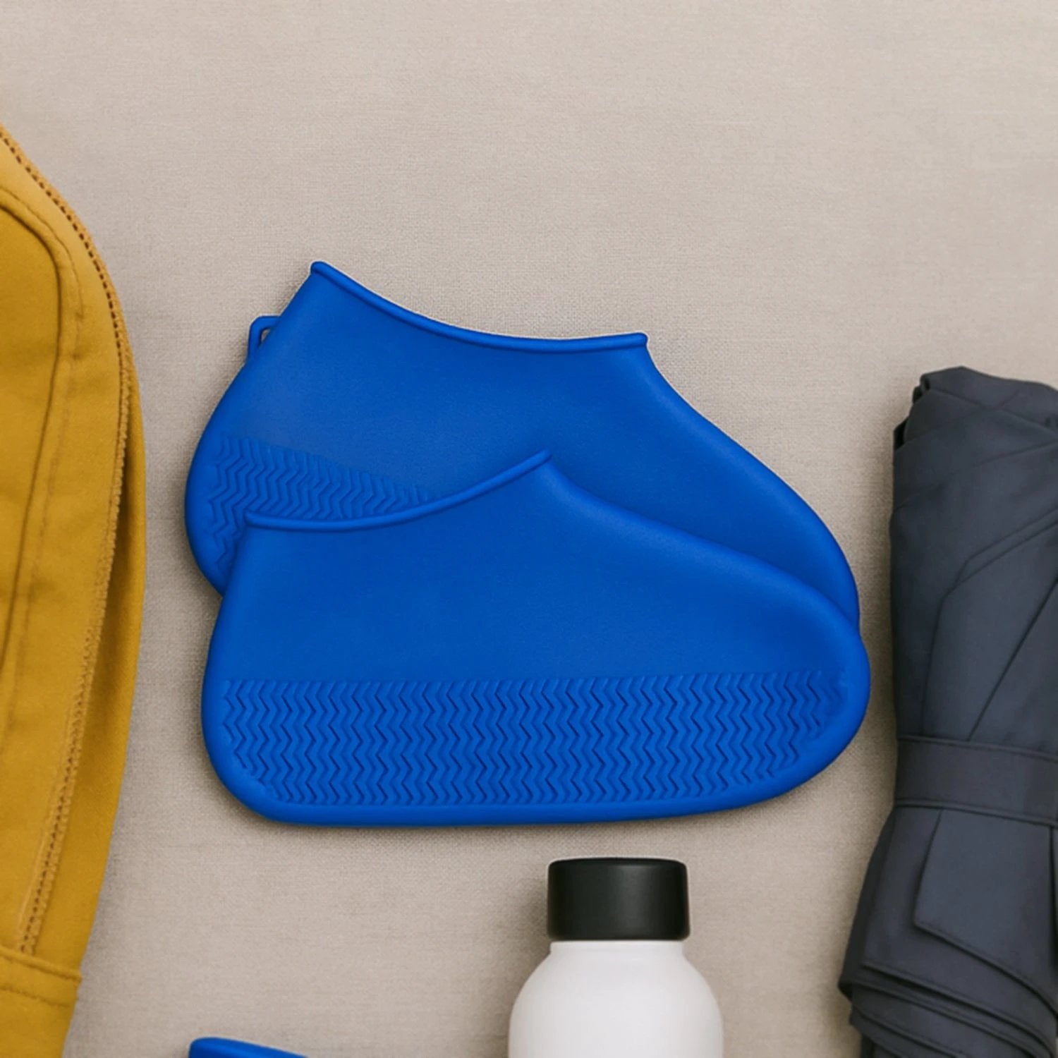 Silicone Reusable Waterproof Fordable Shoe Cover - 69KART